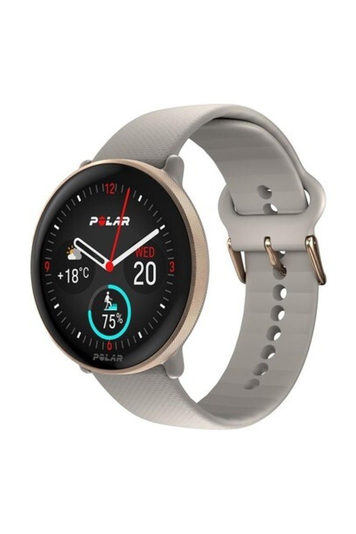 POLAR Ignite 3 Fitness ve Yaşam Saati Greıge/gold S-L