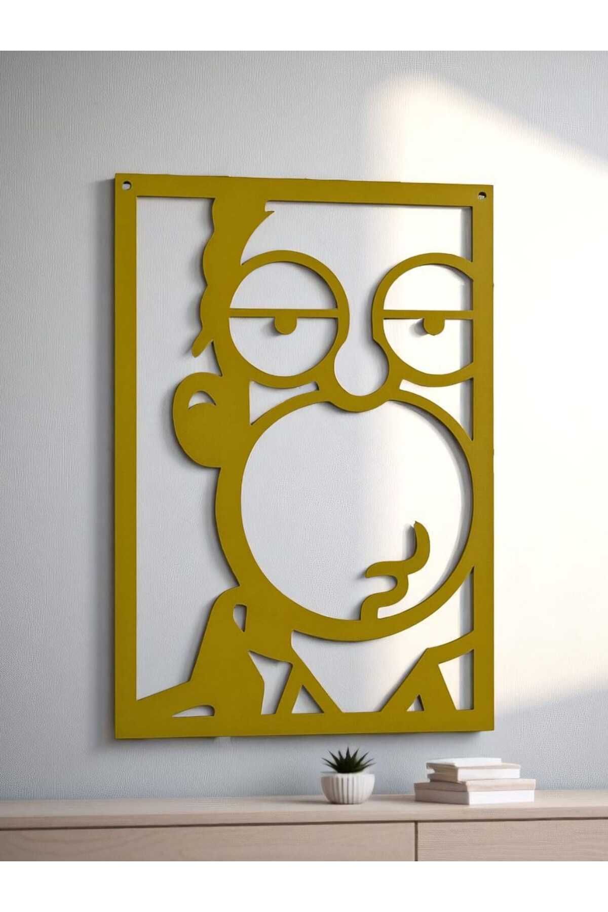 BBYLazerArt Simpsons Duvar Süsü