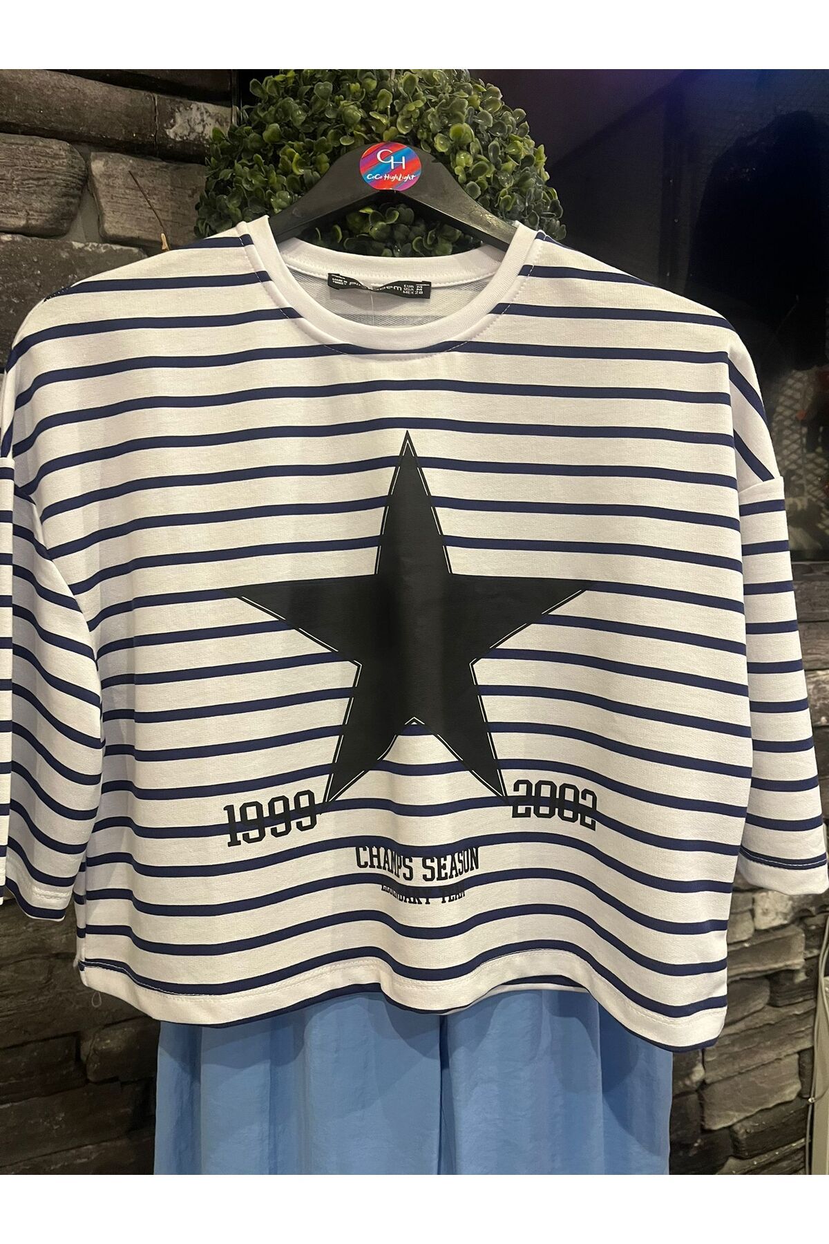 SELVİLERBUTİK Yıldız Tshirt