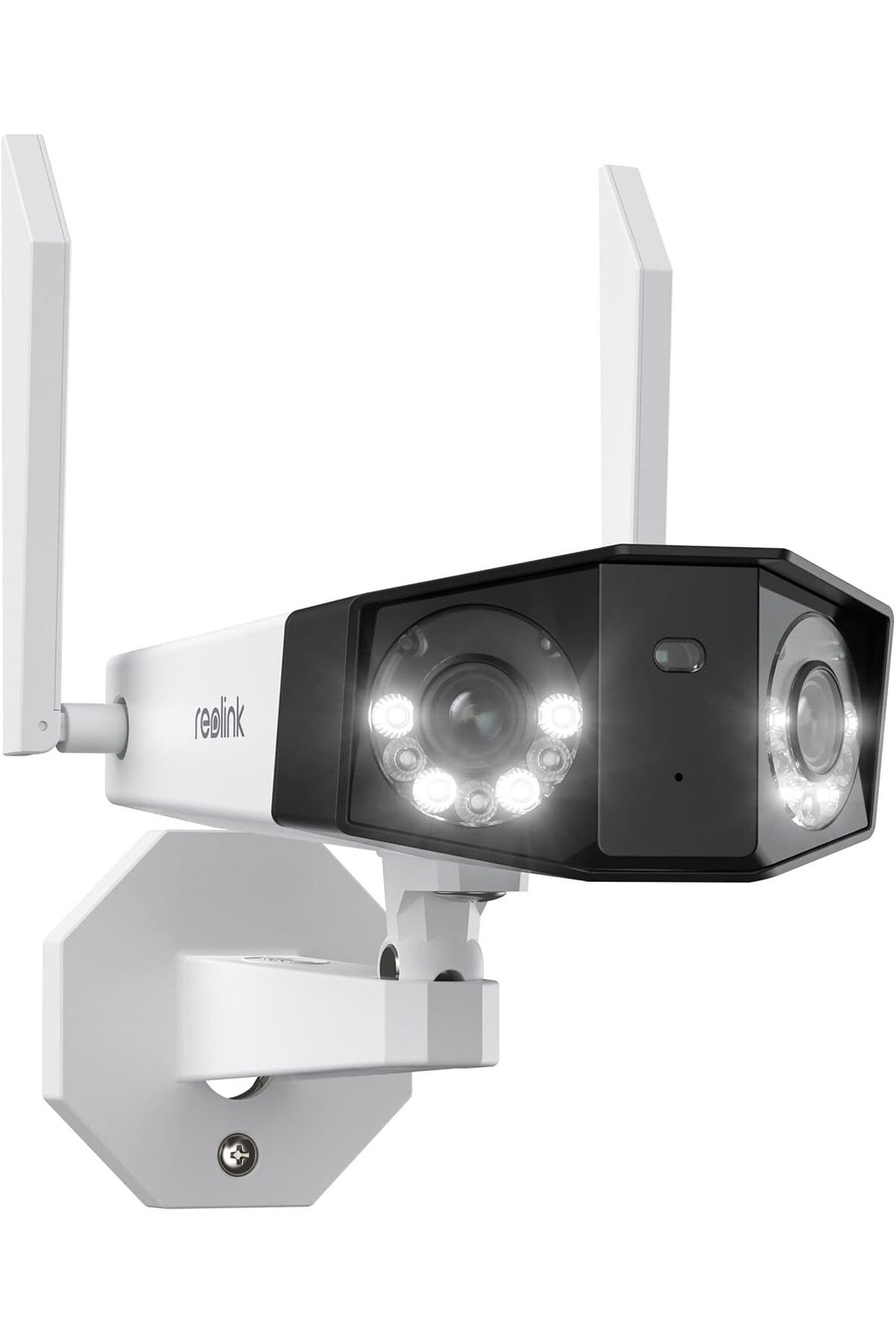 ReoLink-4K WiFi Security Camera with Ultra-Wide Angle, 2.4/5GHz Plug-in Outdoor Camera, Smart Human/Vehicle/ 1