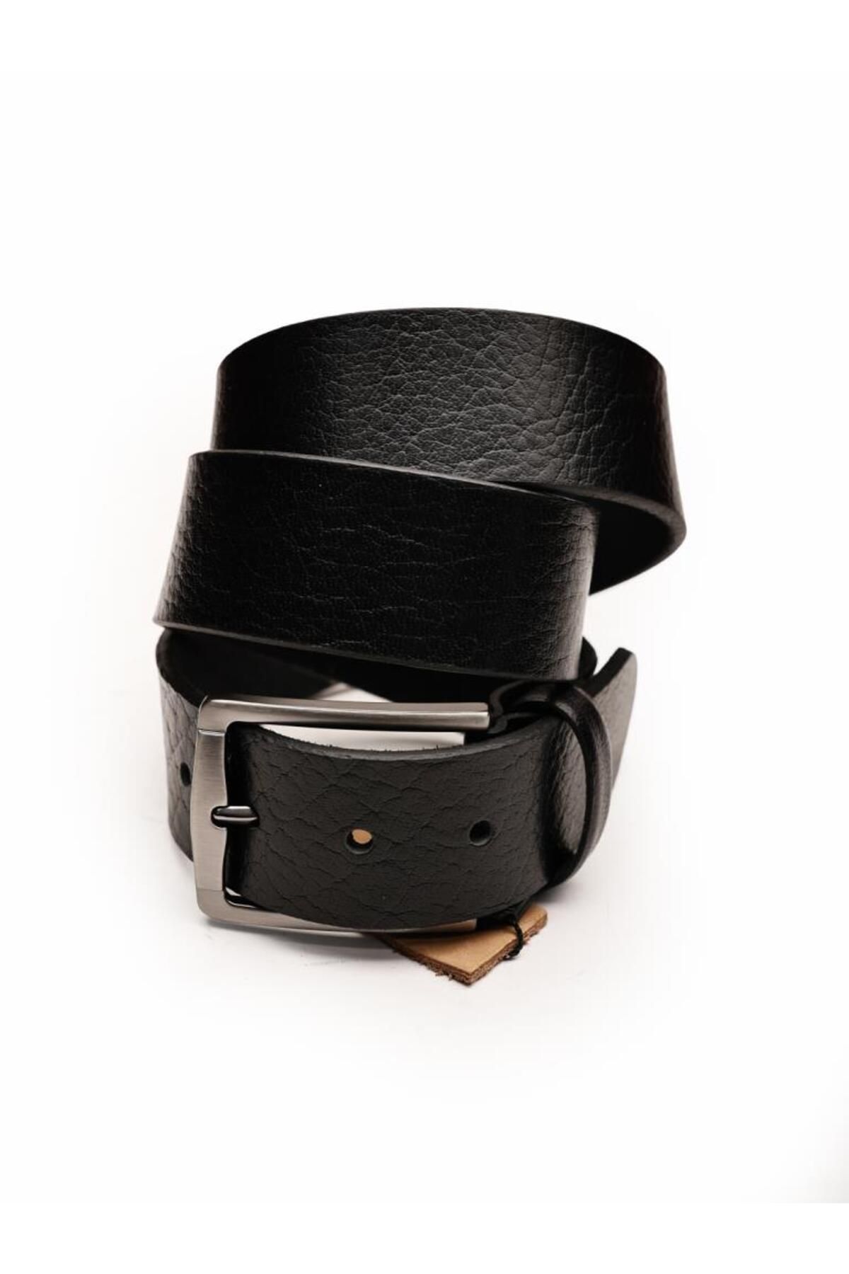 İBAY BLACK LION BELT 061 HAKİKİ DERİ ERKEK KEMERİ