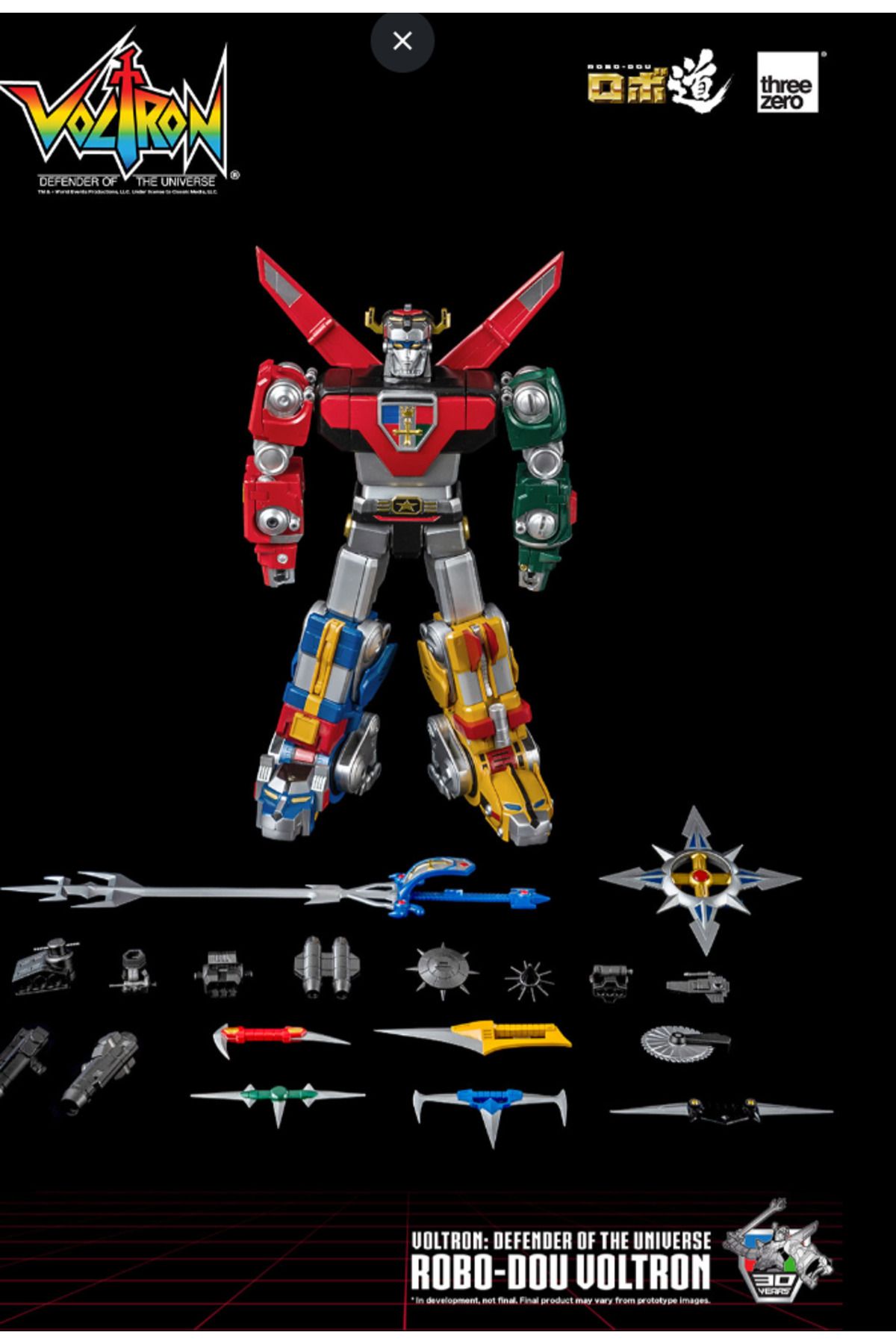ThreeZero 3Z0205 ROBO-DOU Voltron Oyuncak