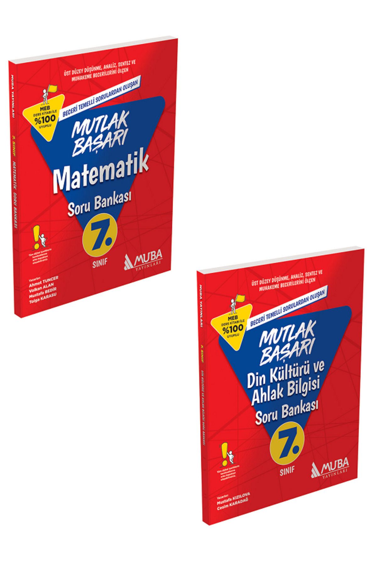 Evrensel İletişim Yayınları 7.Sınıf Muba Mutlak Başarı Matematik + Din Kültürü Soru Bankası / Beceri Temelli / 2 KİTAP