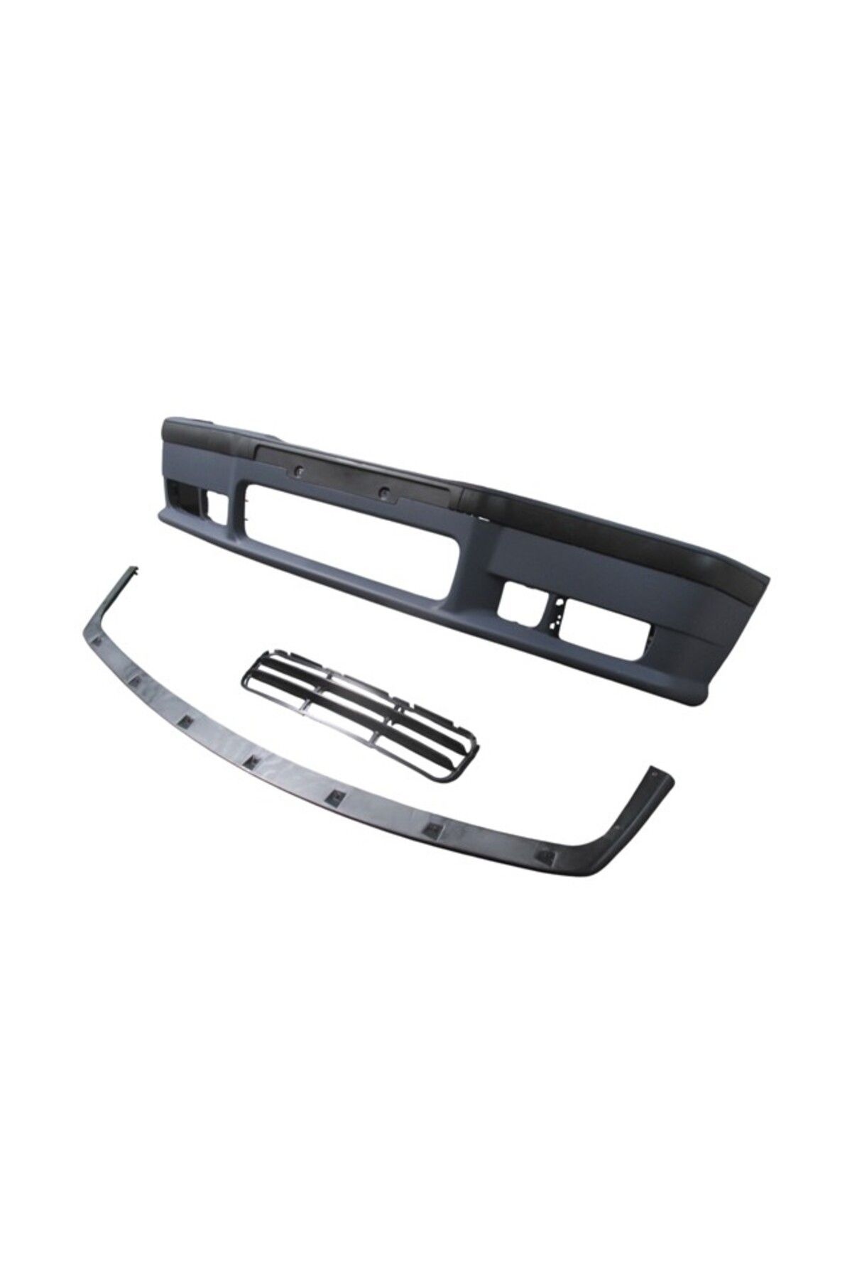FAM Bmw 3 Seri E36 91/98 Ön Tampon (Spoilerli/bandlı/panjurlu) (Mtech/m3) (3 Çıtalı Izgara)