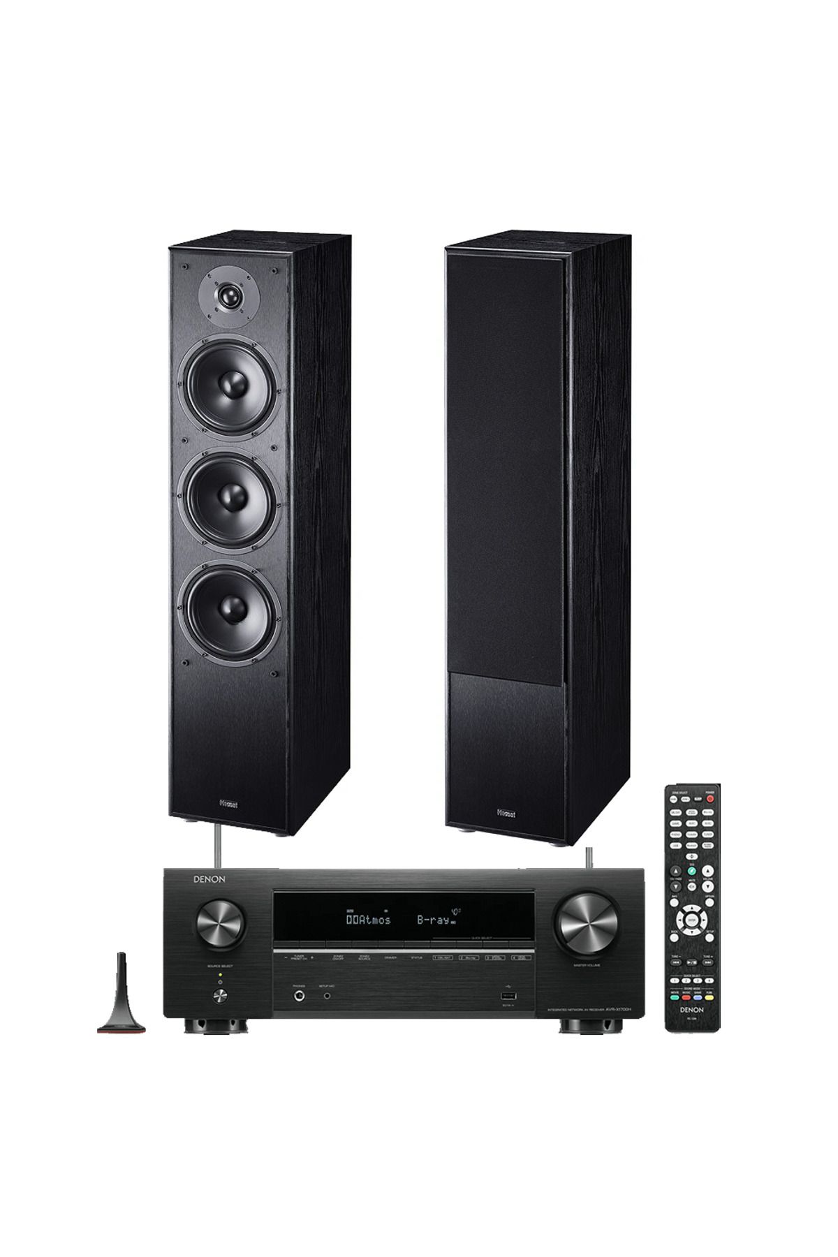 MAGNAT-Stereo system Denon AVR-X580BT + Magnat Monitor S70 1