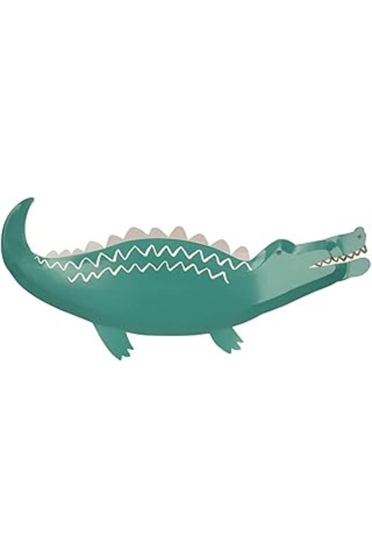 Karachil Meri Meri - Crocodile Plates - Timsah Tabaklar - 8'Li