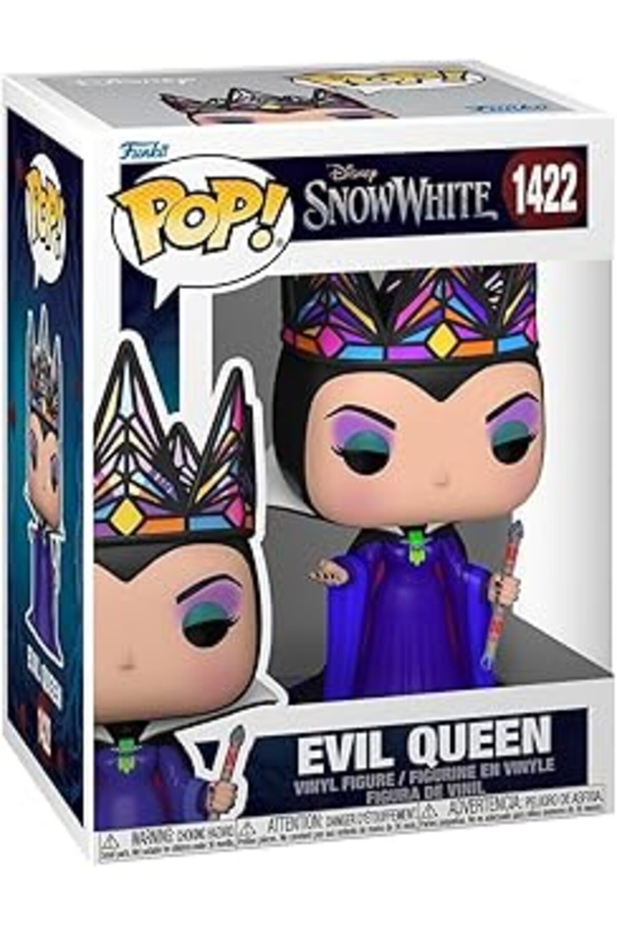 Pazarcan Nita Toys Funko Pop Disney: Snow White Live Action - Evil Queen (Black & Purple) Figür