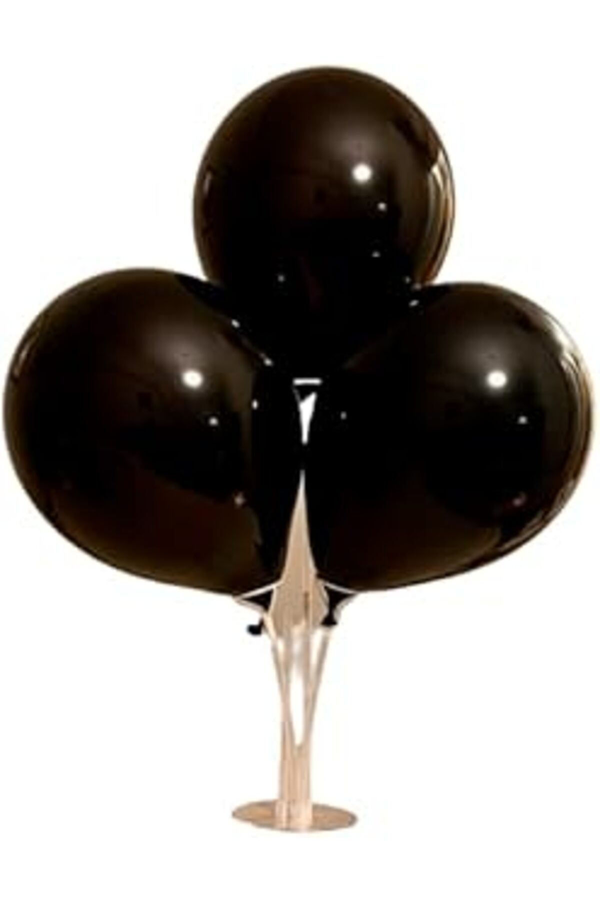 Karachil Just Good Stuff - Metalik Balon Siyah 10'Lu