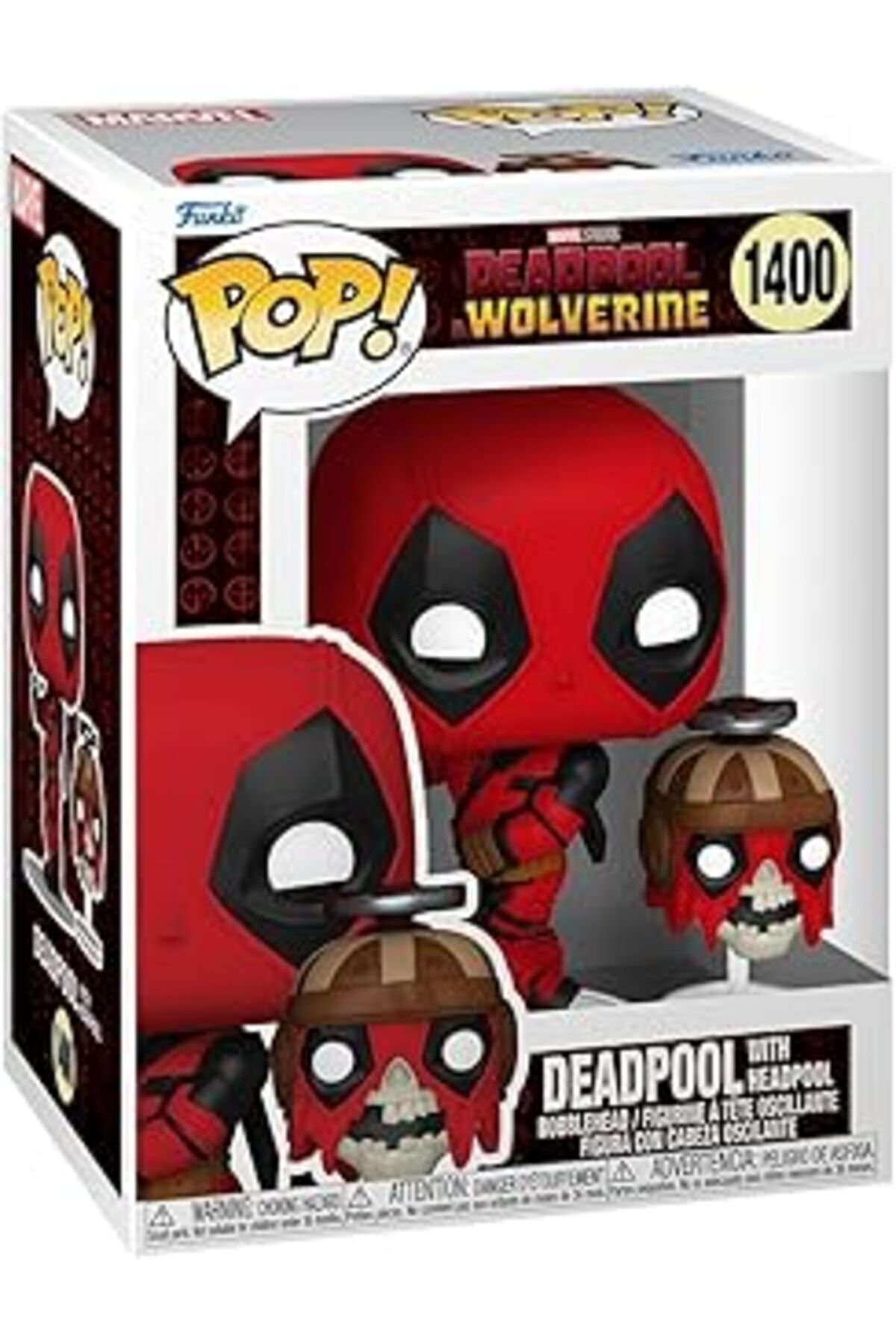 Karachil Nita Toys Funko Pop & Buddy Marvel: Deadpool W/Headpool Figür
