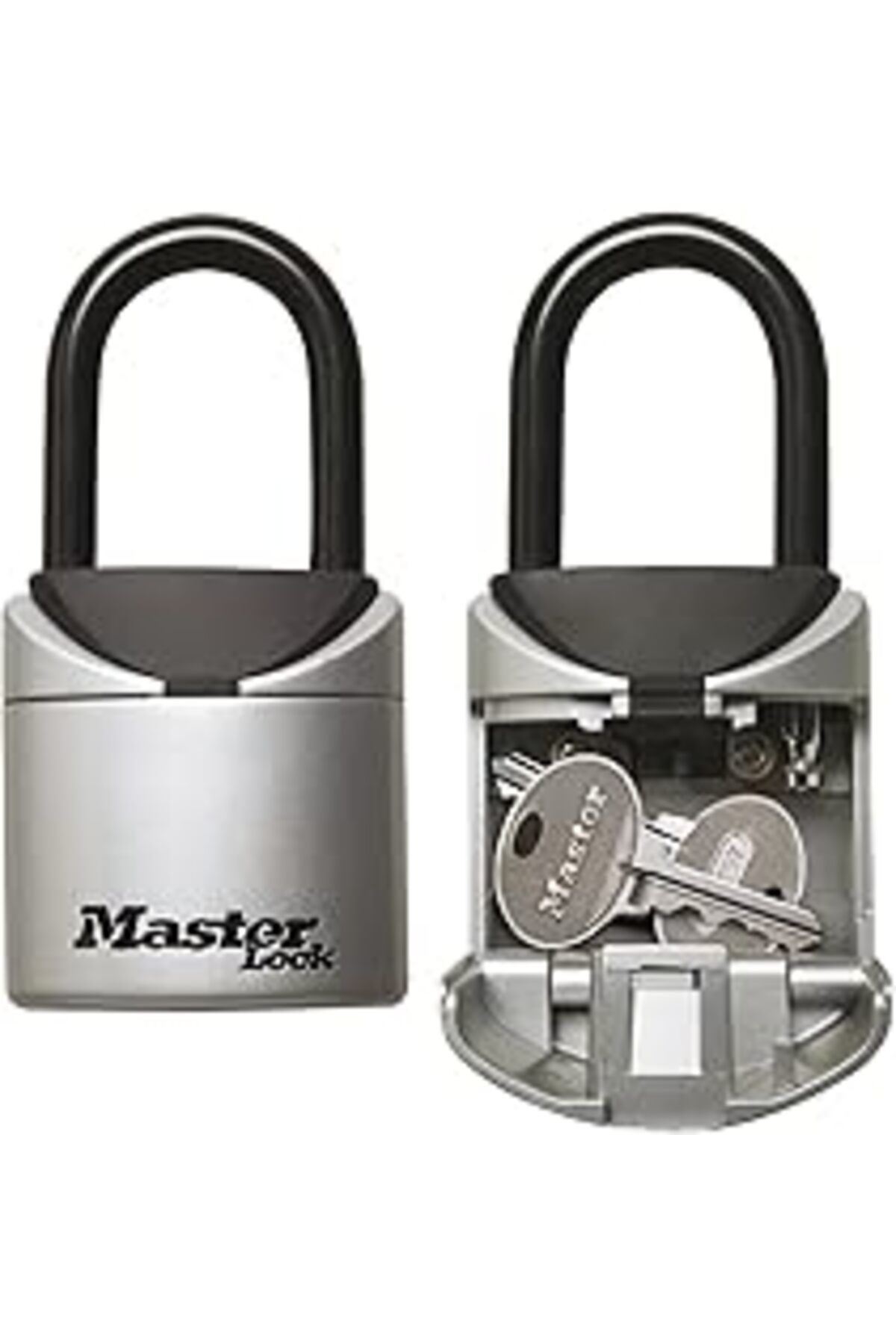 Qedii Master Lock Mini Anahtar Kutusu, Kulplu 13,5 X 7 X 3,2 Cm