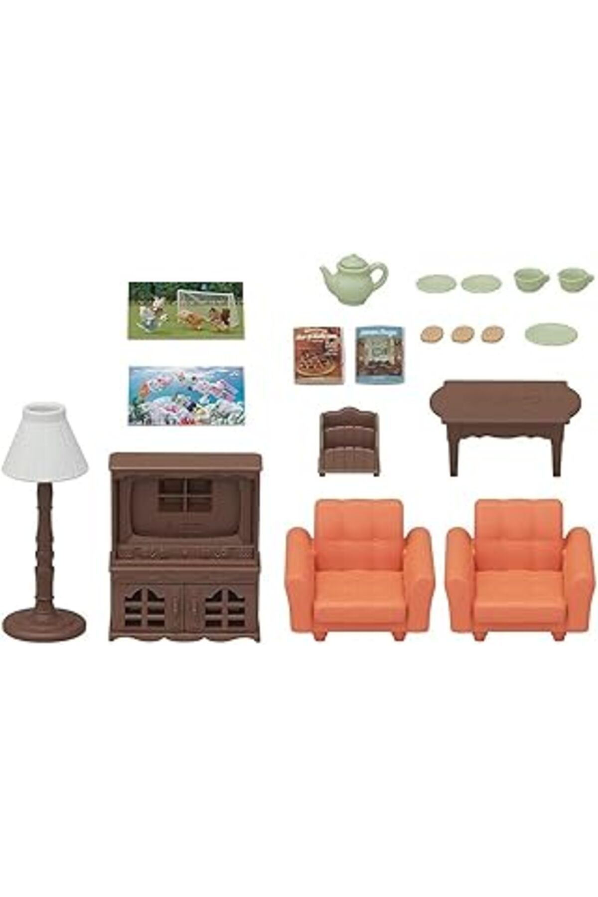 Karachil Sylvanian Families Epoch Oturma Odası Seti
