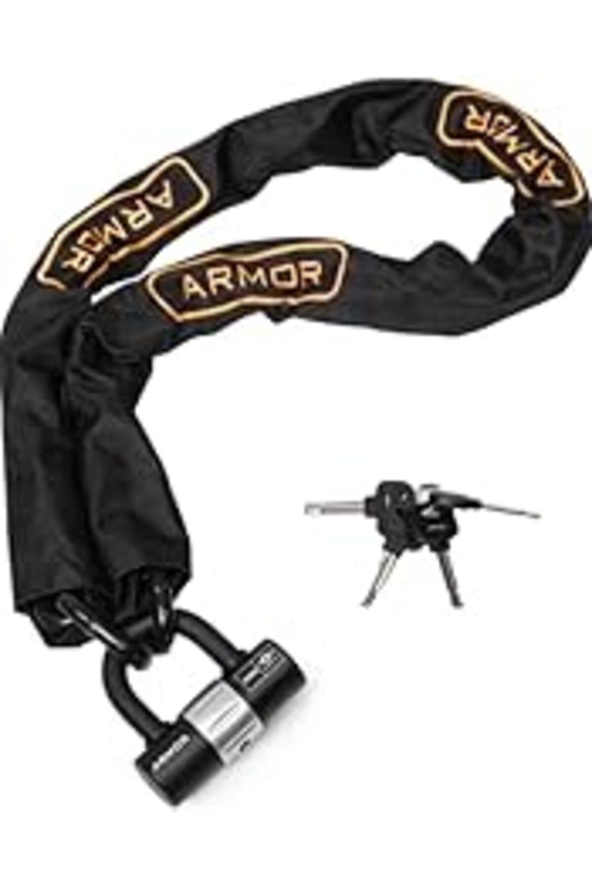 Qedii Armor 812Mv 12Mmx120Cm Çelik Zincir + U Bar