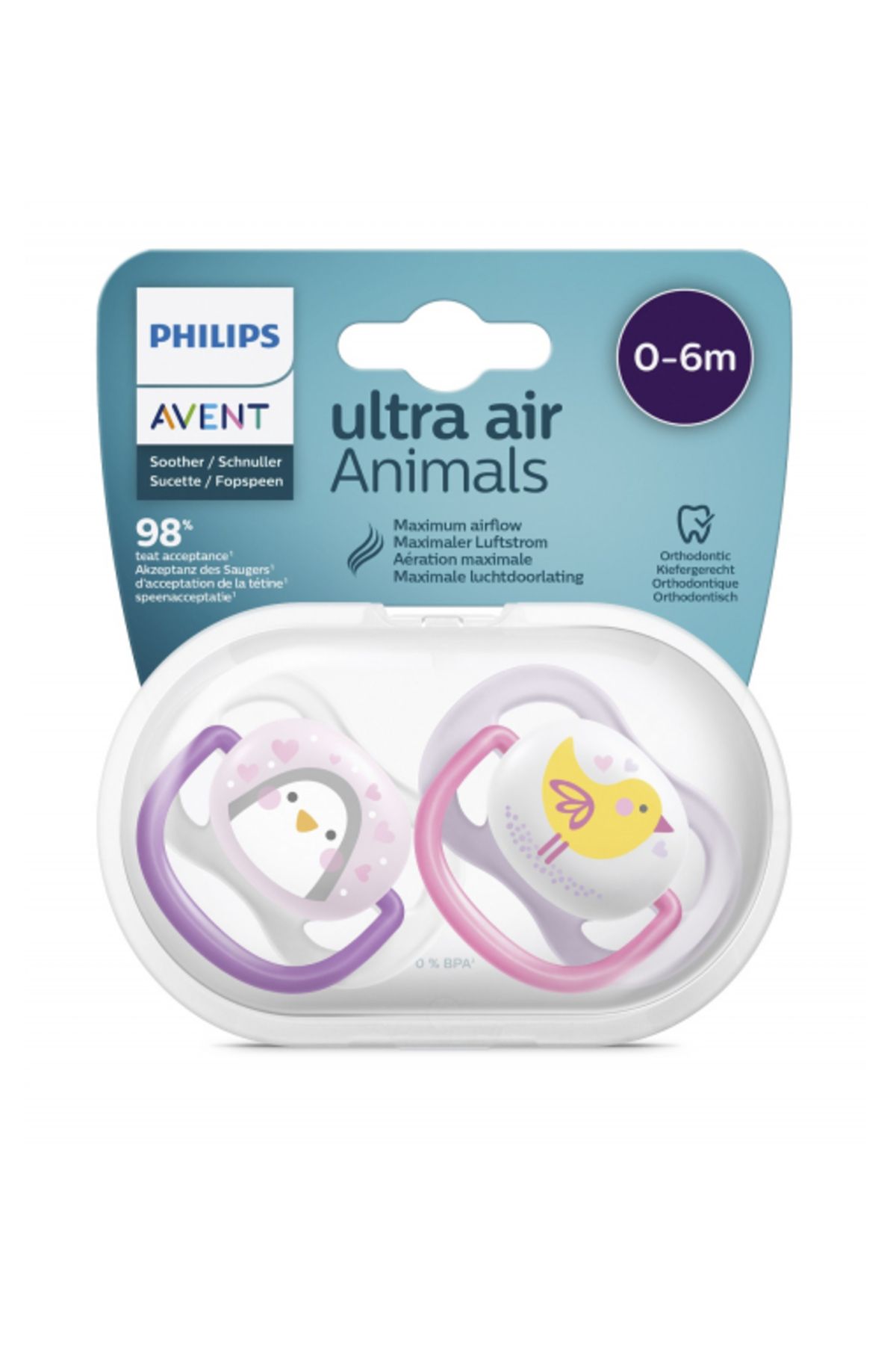 Toptan Bulurum Ultra Air Emzik 0-6 Ay Kız