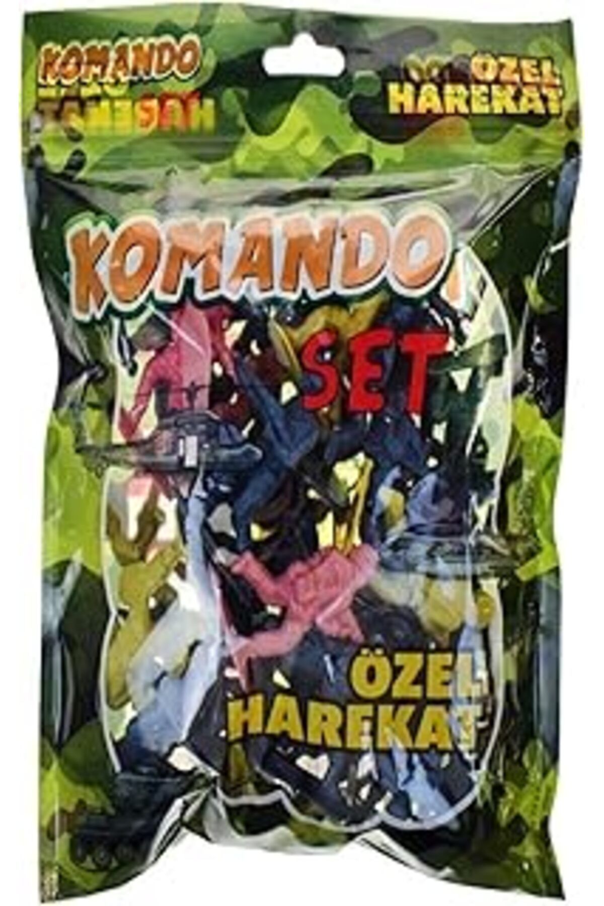 Pazarcan Bambapaw Poşetli Asker Seti Özel Harekat