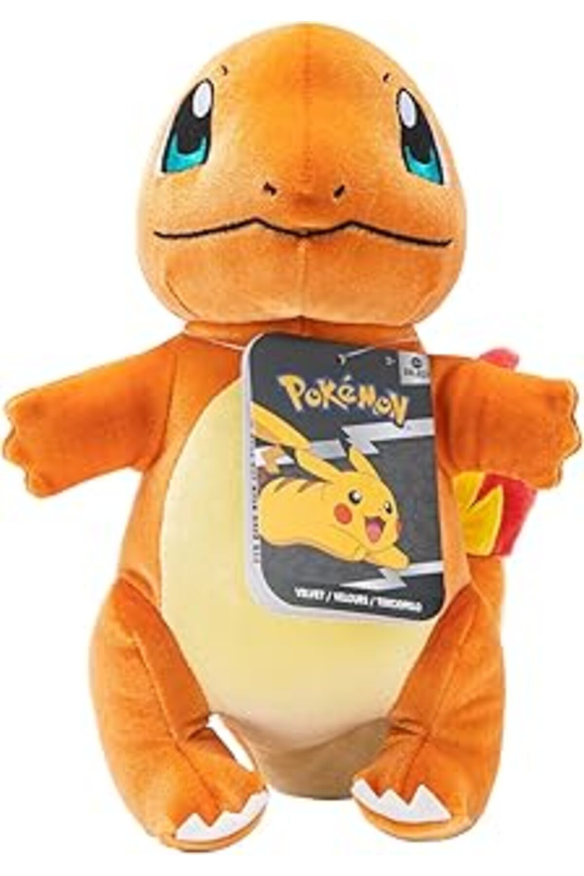 Pazarcan Pokemon Select Pelüş Figür 20 Cm Parlak Kadife Seri - Charmander