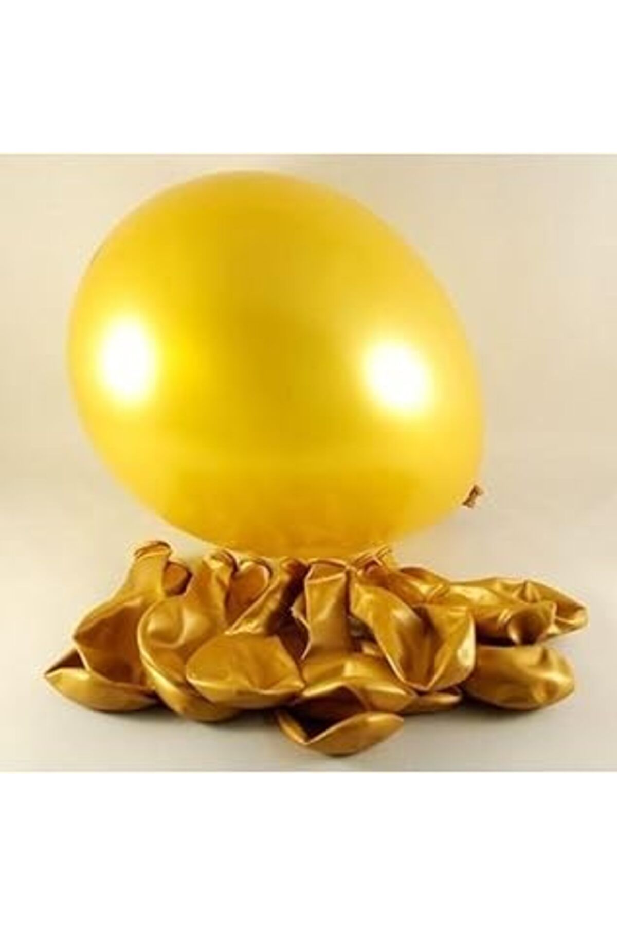 Pazarcan Altın Renkli Metalik 12 Li Balon Seti Dop11459954Igo