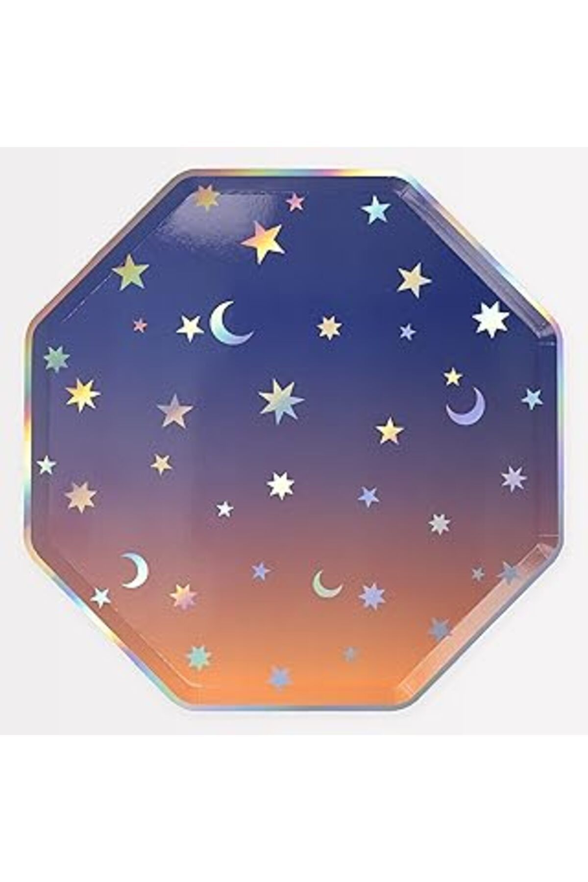 Karachil Meri Meri - Making Magic Star Dinner Plates - Make Magic Yıldızlı Tabaklar (L) (8'Li)