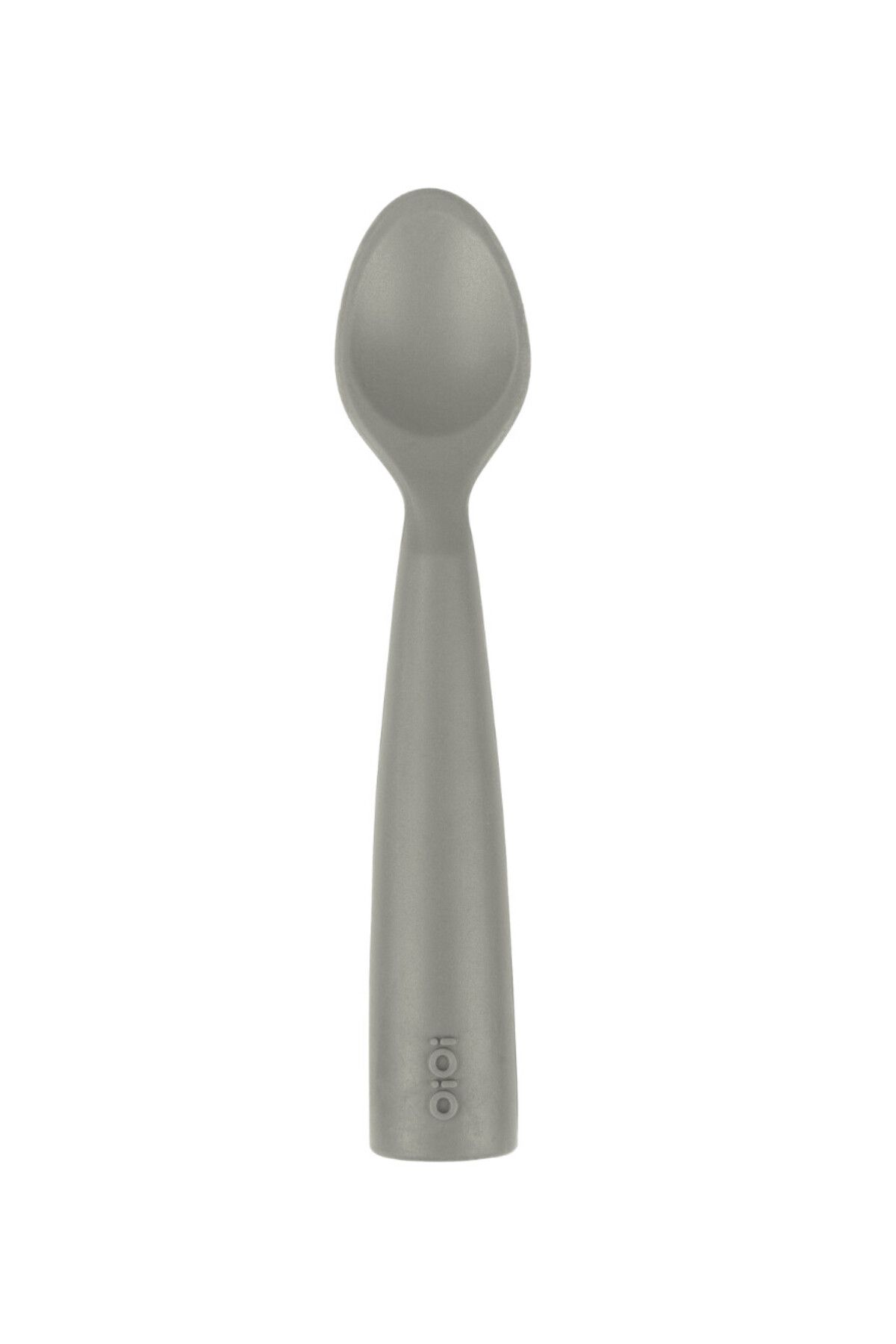 MR RZN STORE OiOi Nam Nam Silikon Mama Kaşığı Powder Grey
