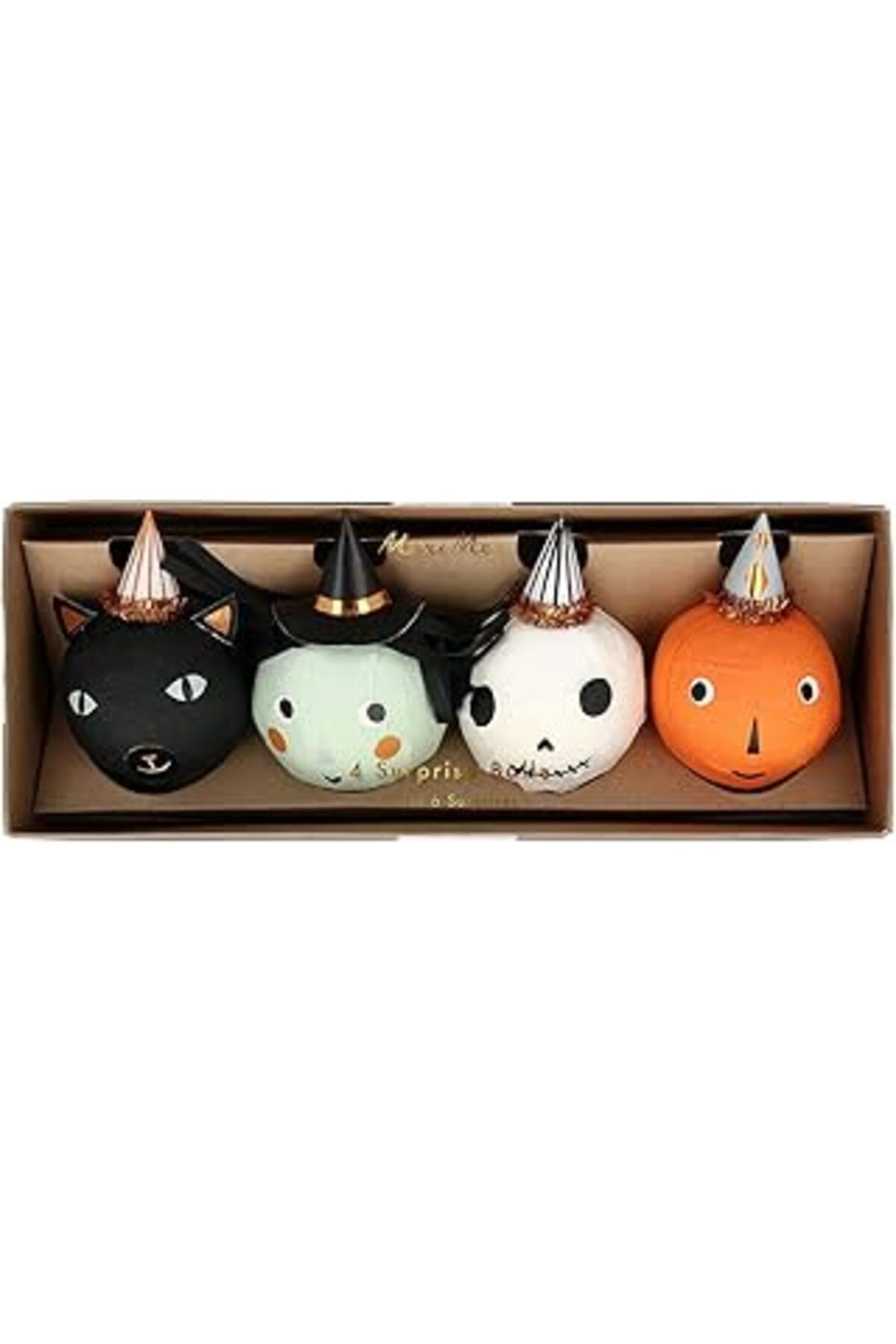 Pazarcan Meri Meri - Vintage Halloween Surprise Balls - Halloween Vintage Sürpriz Topları