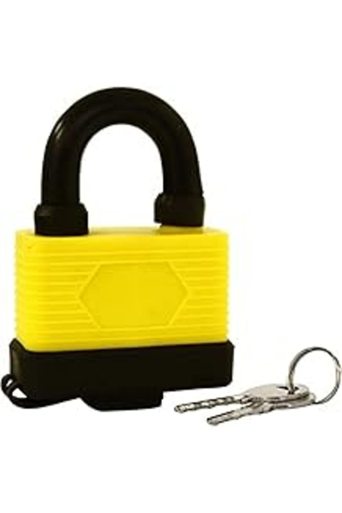 Karachil Rolson 66515 Weatherproof Padlock, Black, 65 Mm