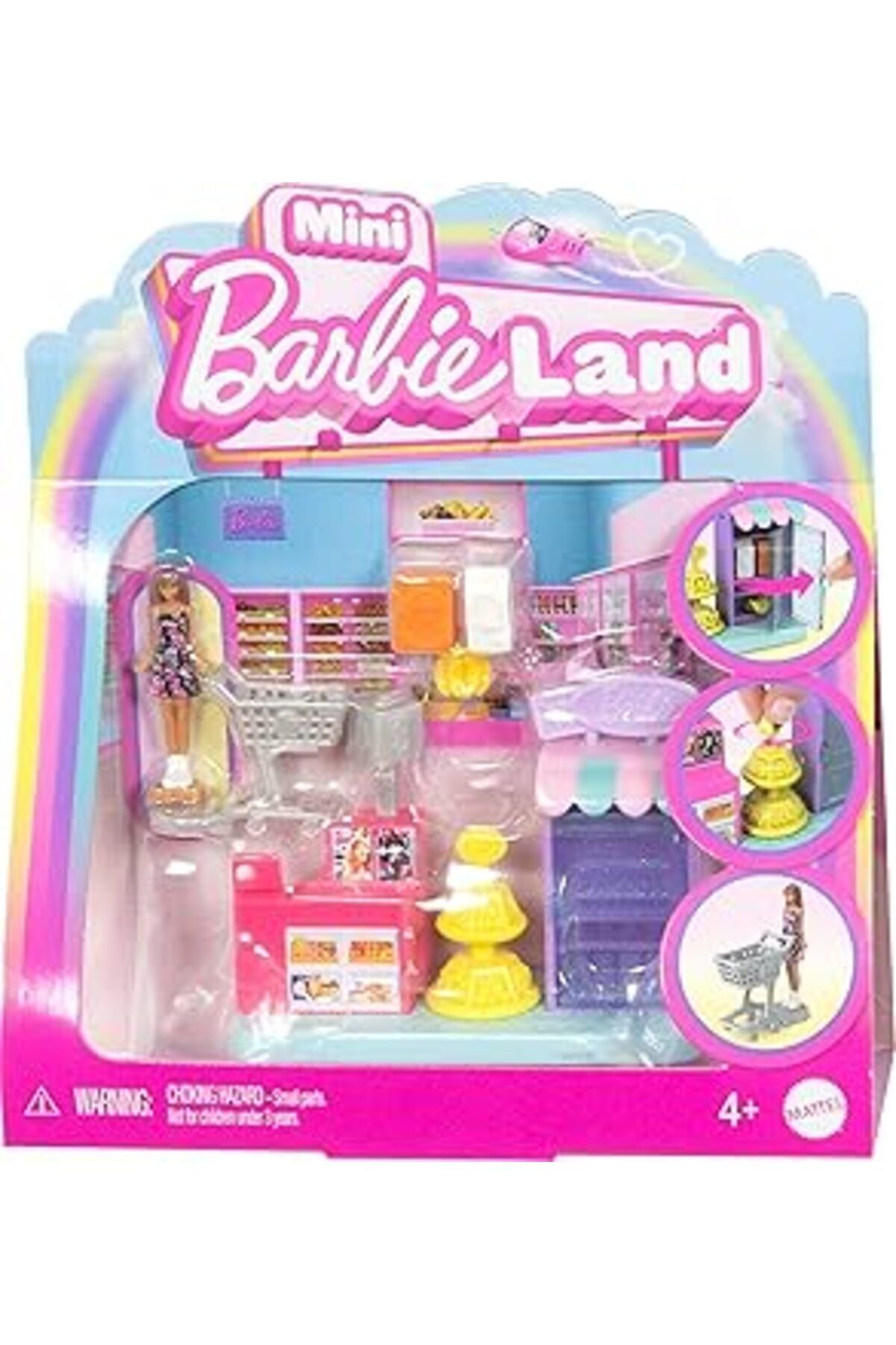 Karachil Mini Barbieland Bebek Ve Oyun Seti Jcr29 - Süpermarket Jcr33
