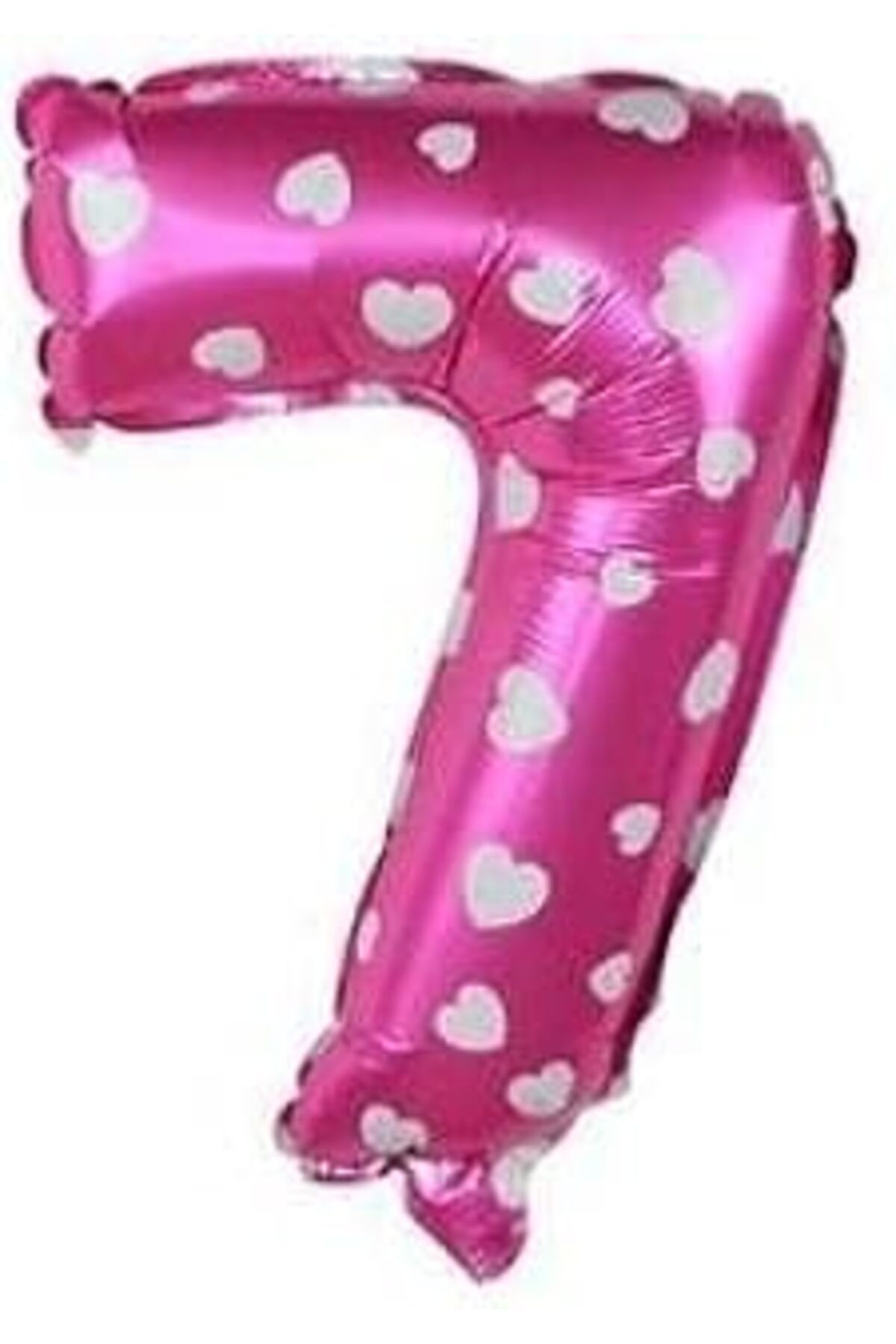 Karachil Benim Marifetlerim - 7 Rakamı Pembe Folyo Balon 16 Inch 40 Cm