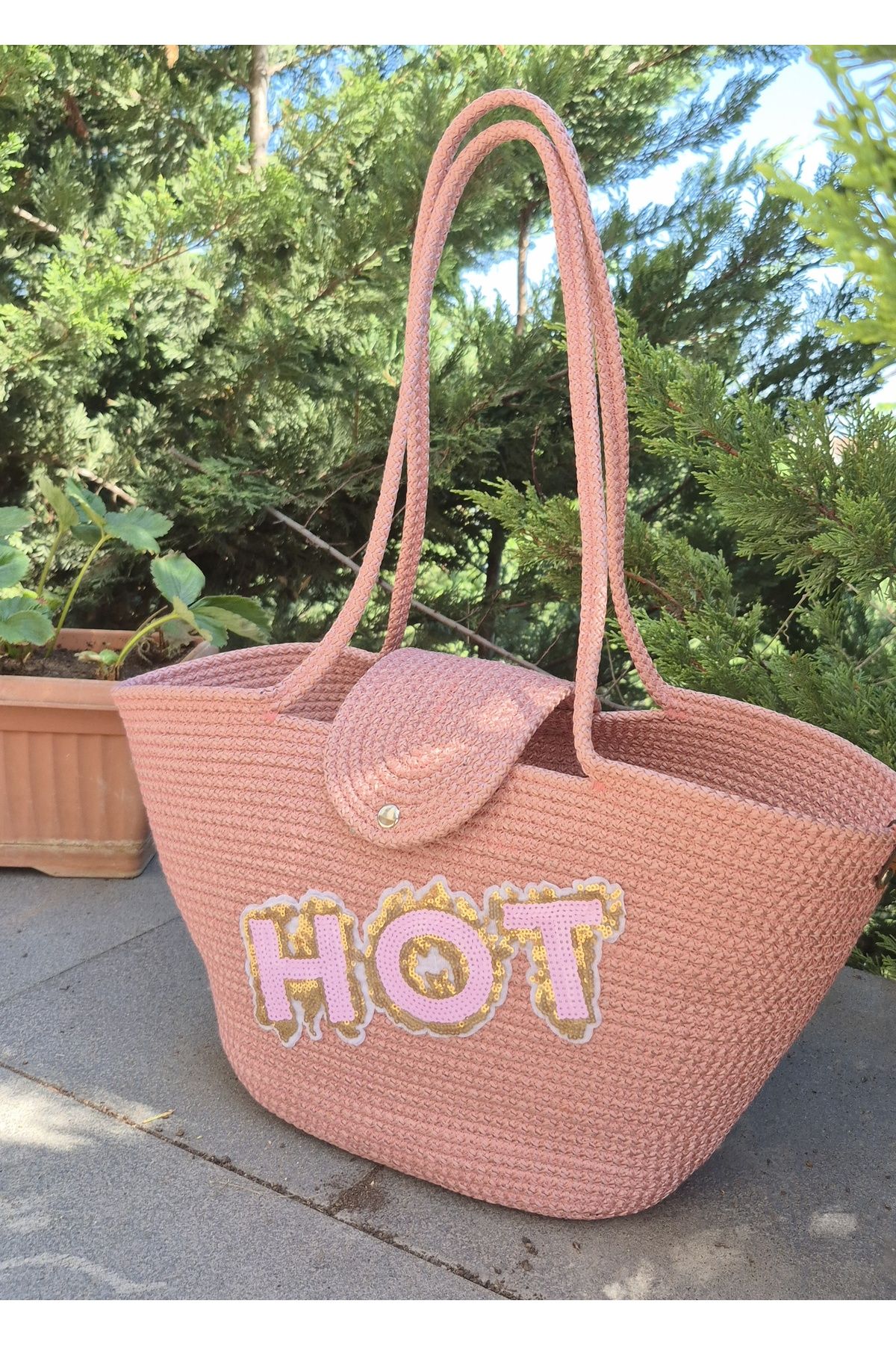 SERPİLA HANDMADE Tasarim plaj cantasi