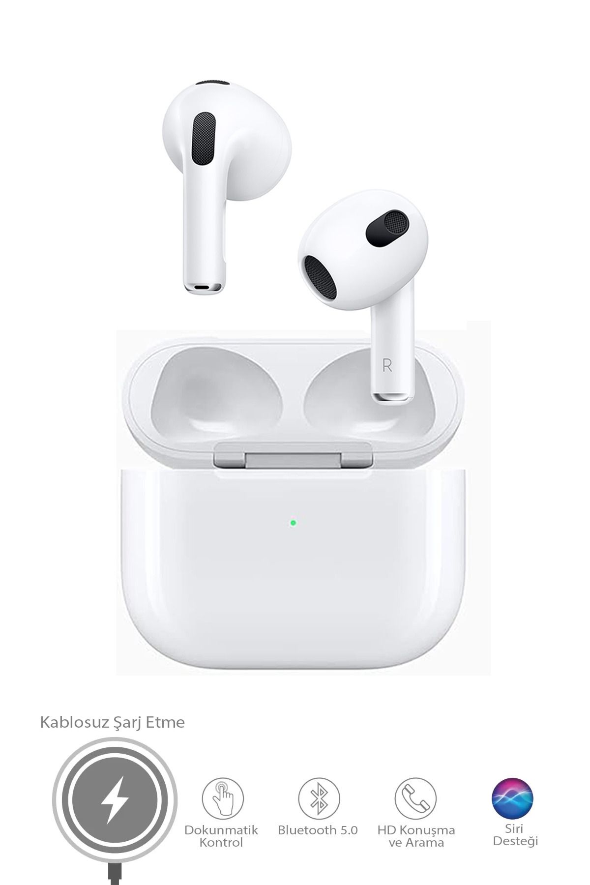 Store Apple 6 / 7 / 8 / 11 / 12 / 13 / 14 / 15 Pro Max Uyumlu Bluetooth Kulaklık 3.Nesil Bluetooth Air