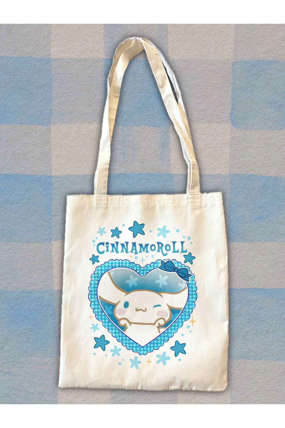 westartic Cinnamoroll (Sanrio Hello Kitty) Tote Kumaş Bez Kanvas Omuz Çantası