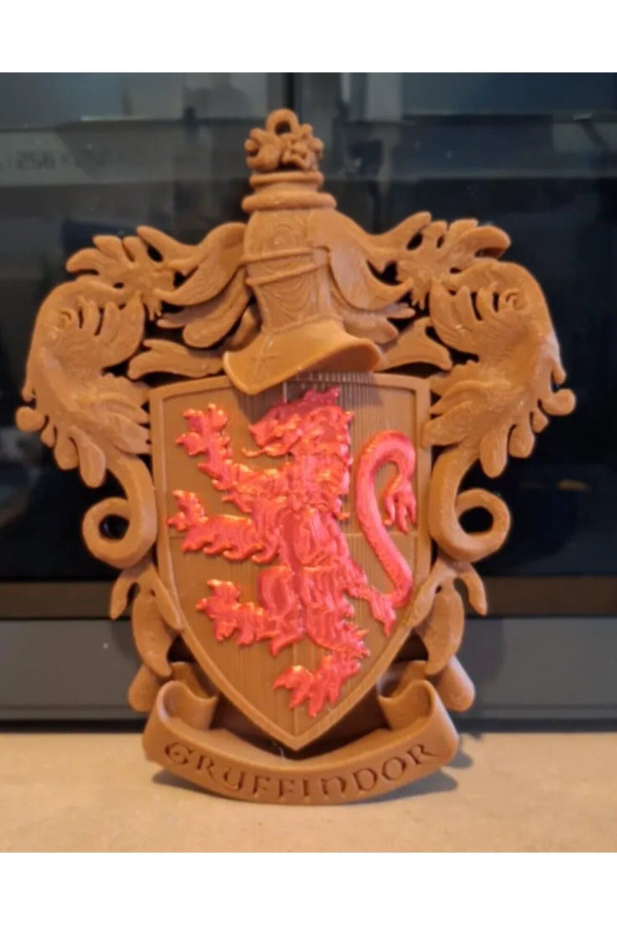 genomera Harry Potter Gryffindor 3d Kalkan Tablo
