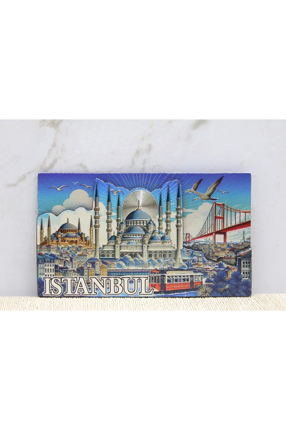 YNT İthalat Silikon İstanbul Temalı Magnet Alk4348