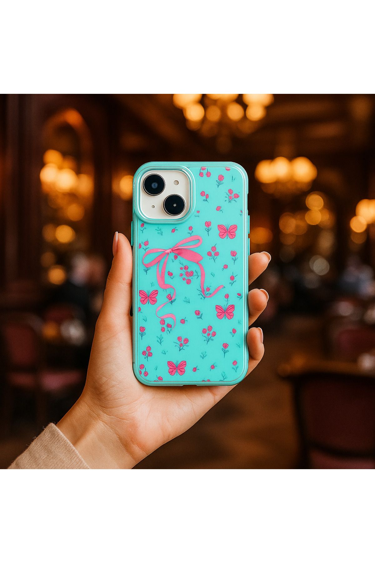 AQUA AKSESUAR Apple iPhone 15 Uyumlu Kamera Çıkıntılı İnce Darbe Emici Kapak