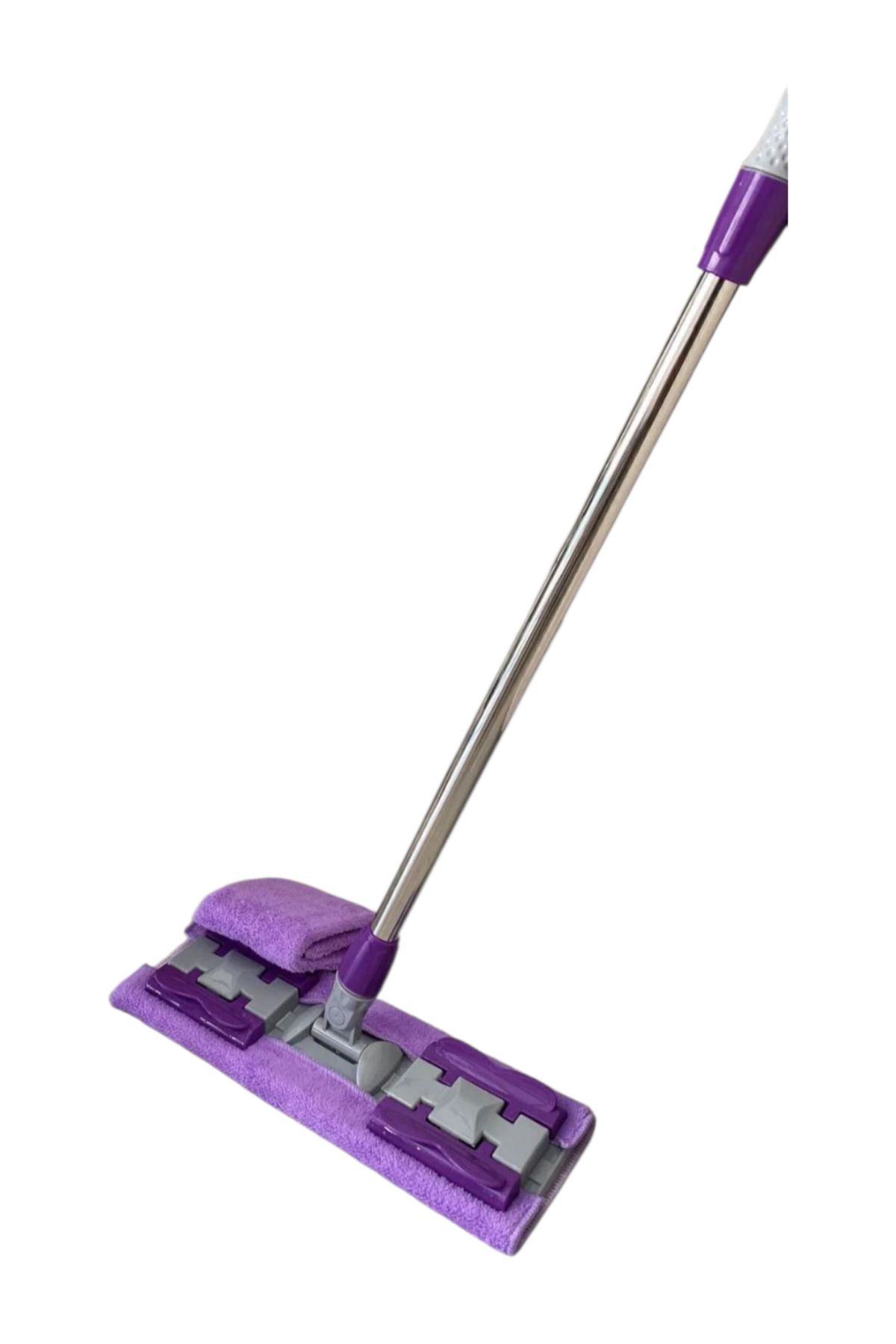 AYŞEM 1 Adet yedek bez,Hediyeli, Yer mopu,Fayans Duvar Yüzey, Temizlik, Mikrofiber,Mandallı Mop