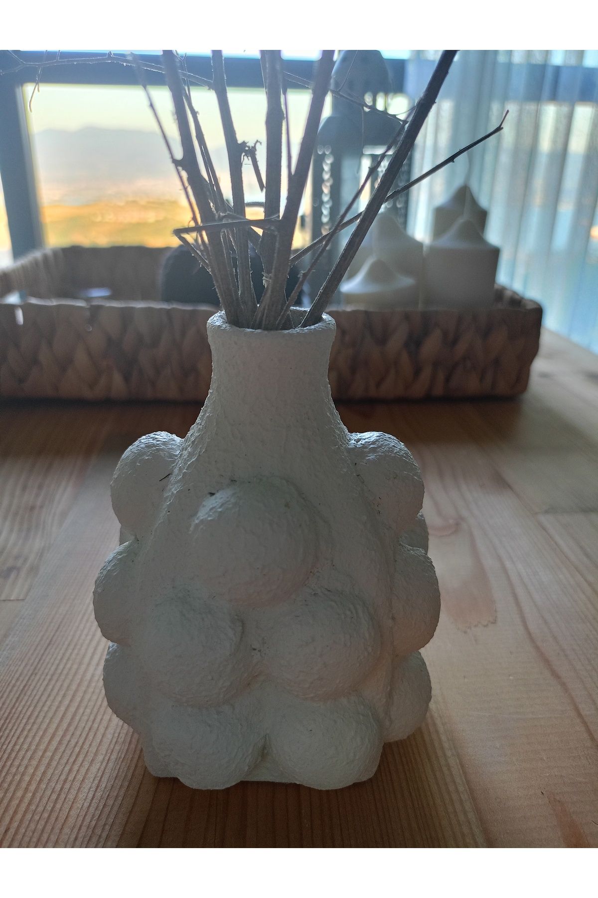 Home El Yapımı Dekoratif Mini Vazo