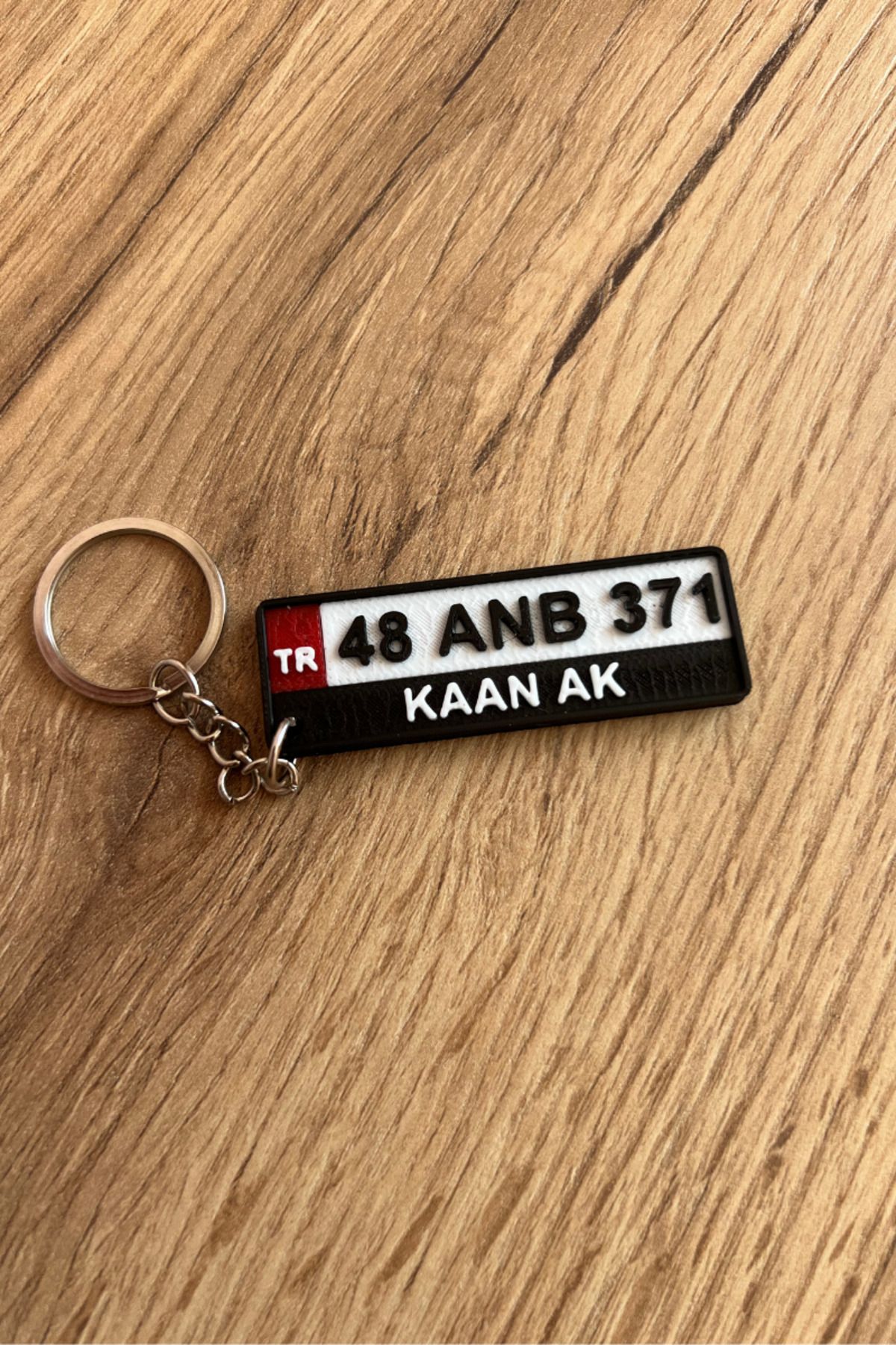 lina hobby Kişiye Özel Plaka Anahtarlık - İsimli ve Plakalı Araç Anahtarlığı