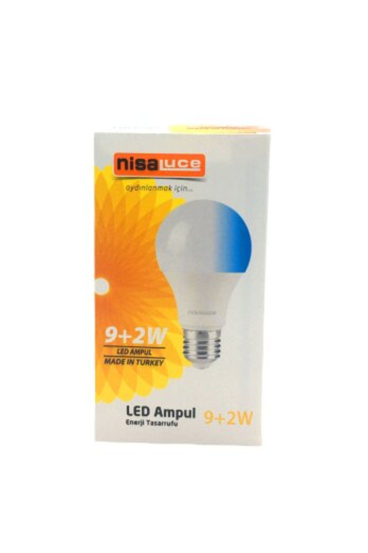 STOREMAX nffastore NİSALUCE EAMP-074/BM 9+2W E27 BEYAZ-MAVİ LED AMPUL Star Collectionbuy 1051353