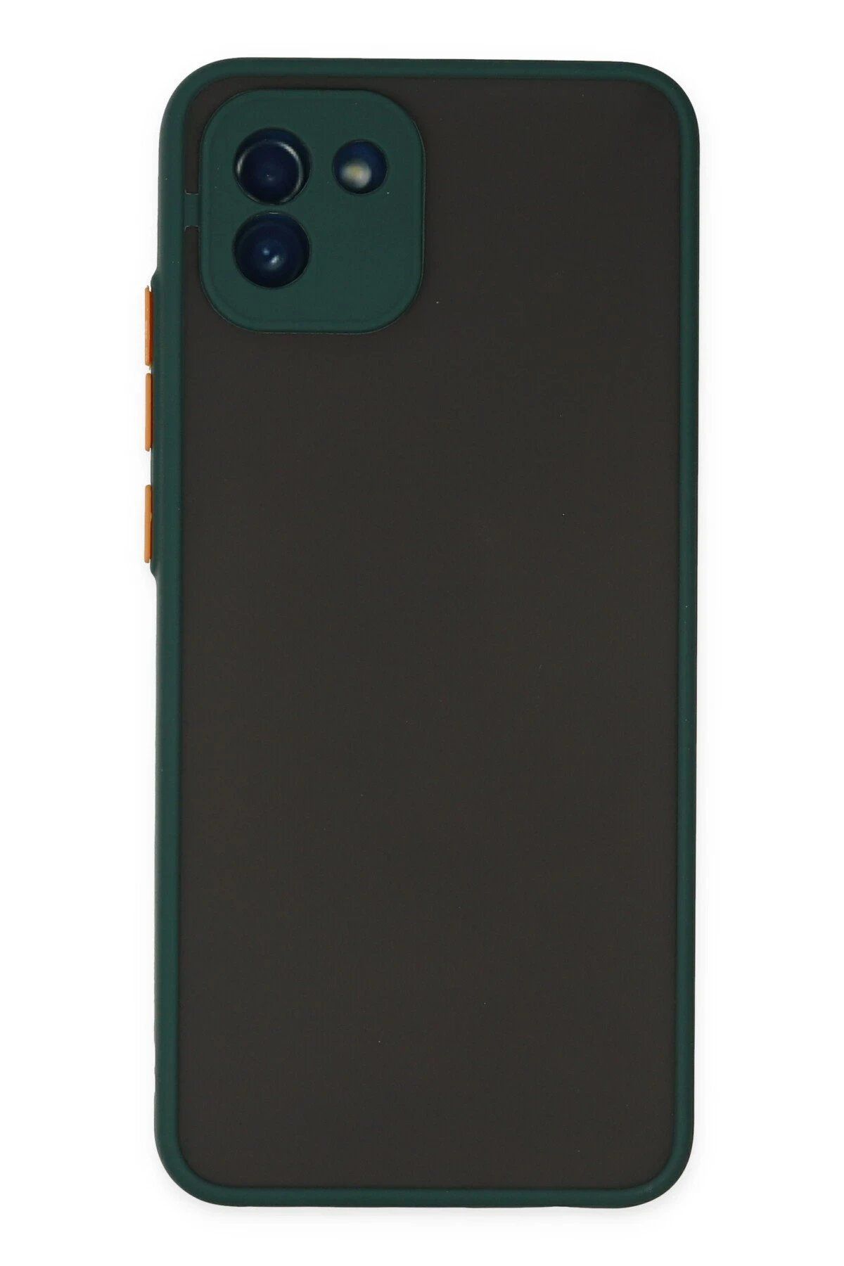 Toptan Bulurum Samsung Galaxy A03 Kılıf Montreal Silikon Kapak - Yeşil