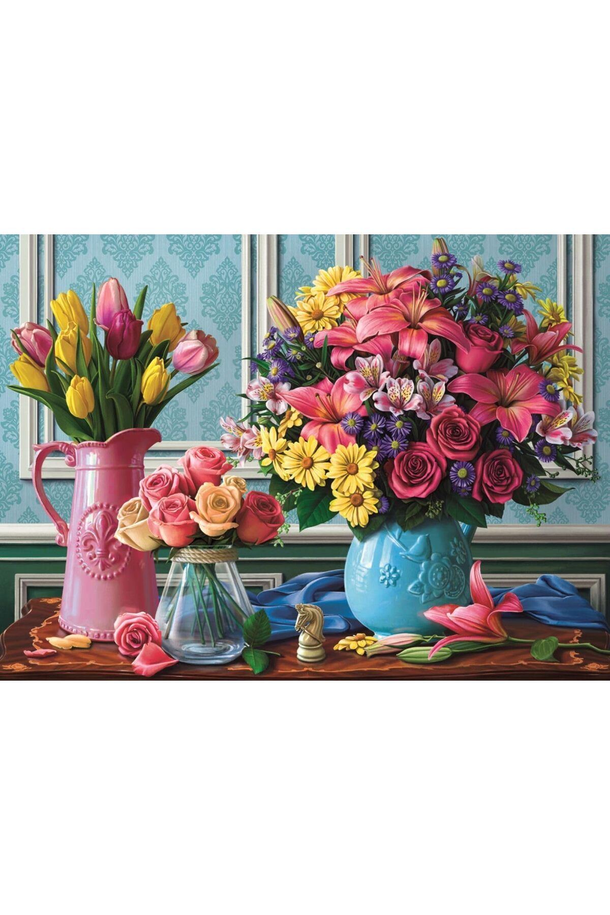 STOREMAX nffastore Puzzle - Rengarenk Buketler / 1000 Parça Puzzle, 1130 Star Collectionbuy 1051353