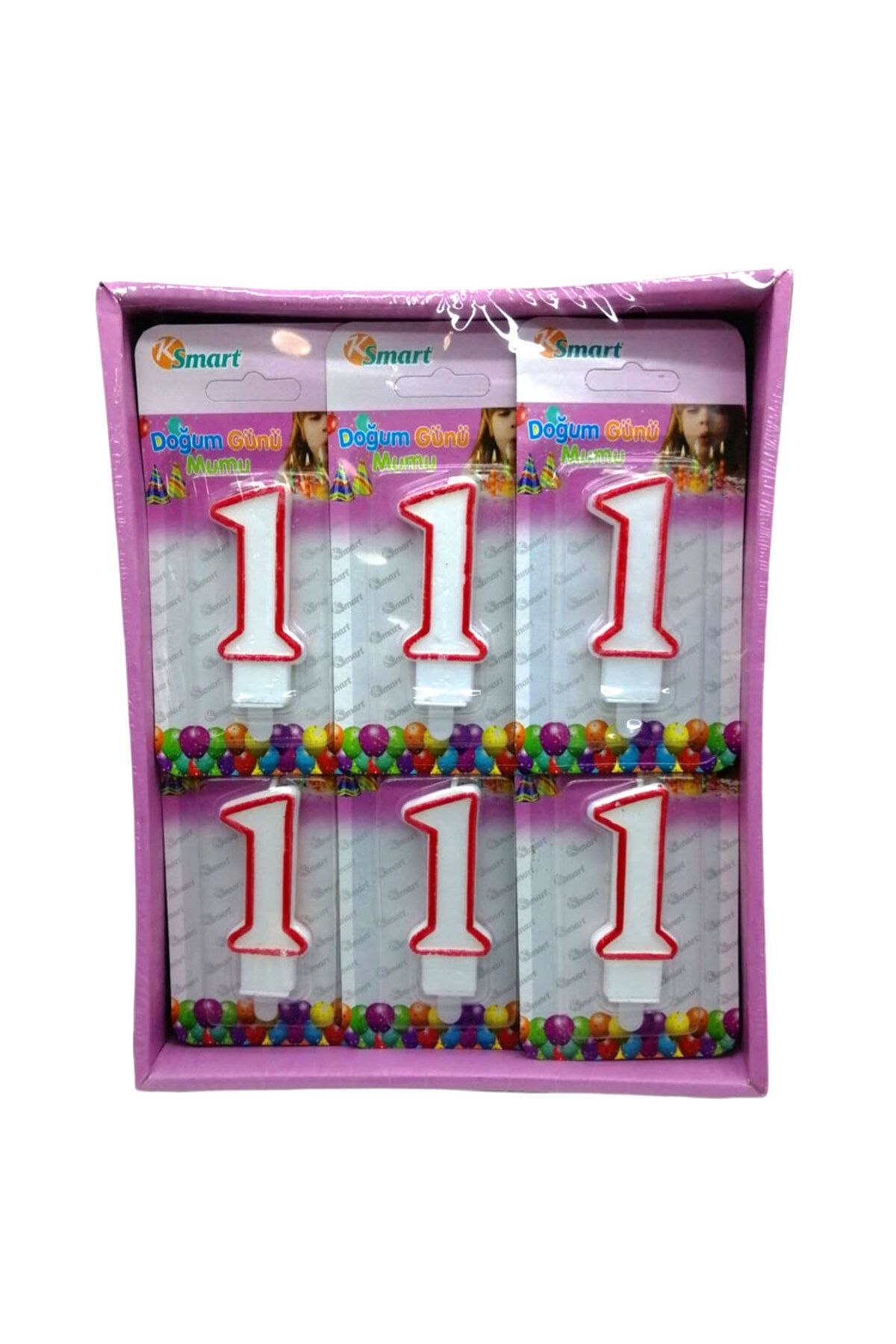 STOREMAX nffastore RAKAMLI DOĞUM GÜNÜ MUMU Star Collectionbuy 1051353