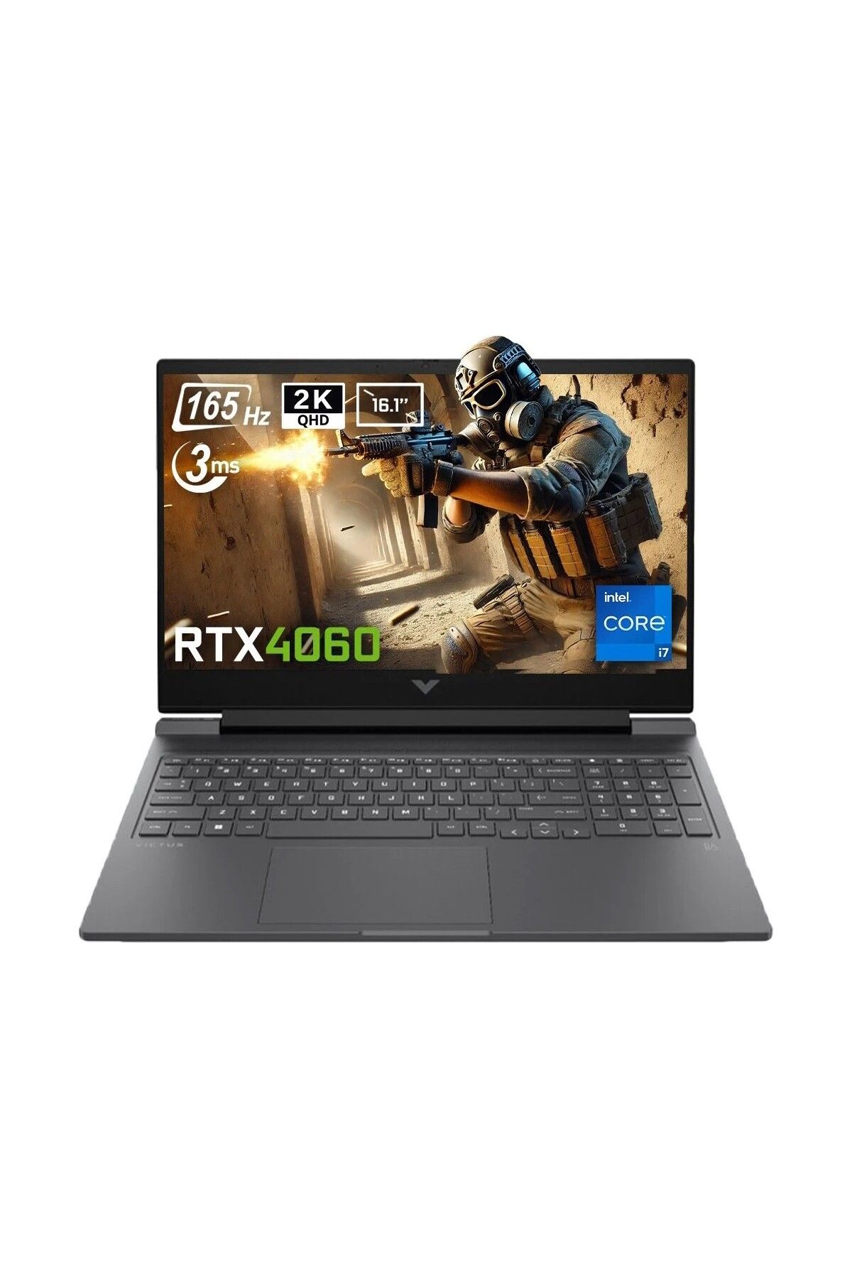 HP Victus 16-r1088nt-W B8SG7EA-W Intel Core i7-14700HX 32GB DDR5 1TB SSD RTX4060 8GB 16.1 inç 2K QHD