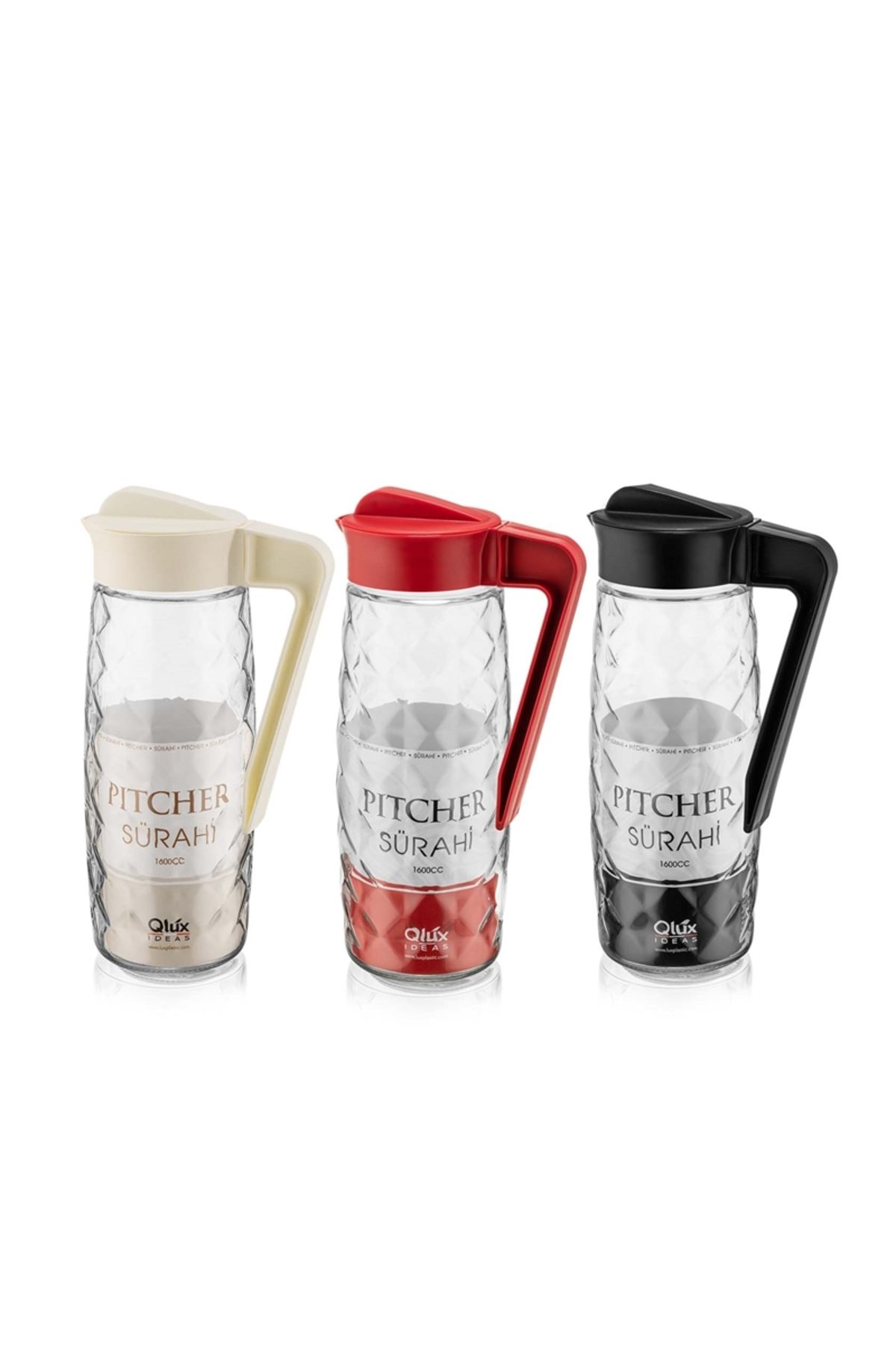 STOREMAX nffastore PITCHER KAREFE KRİSTAL CAM SÜRAHİ 1600CC Star Collectionbuy 1051353