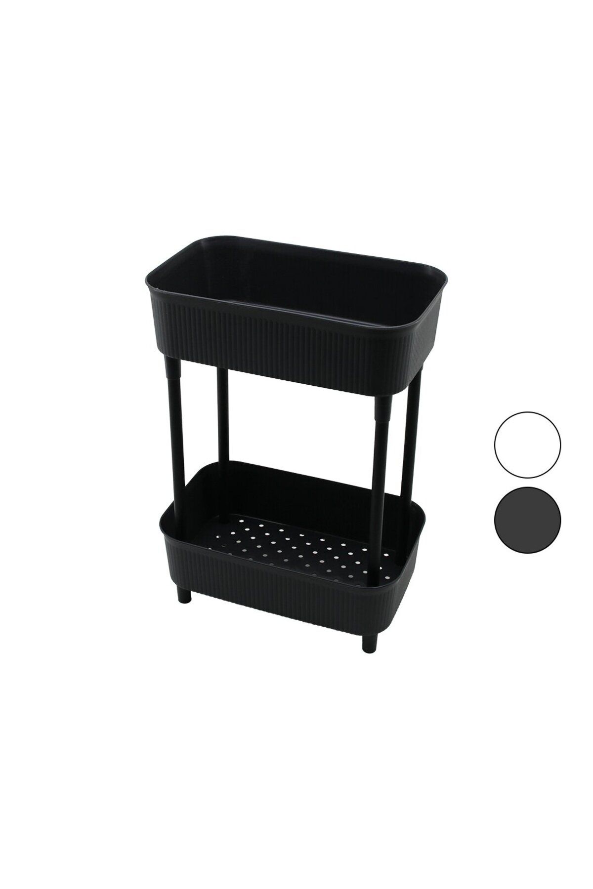 STOREMAX nffastore 2 KATLI DÜZENLEYİCİ ORGANİZER PLASTİK RAF ÜNİTESİ 29.5 X 18 X 41.5CM MUTK -