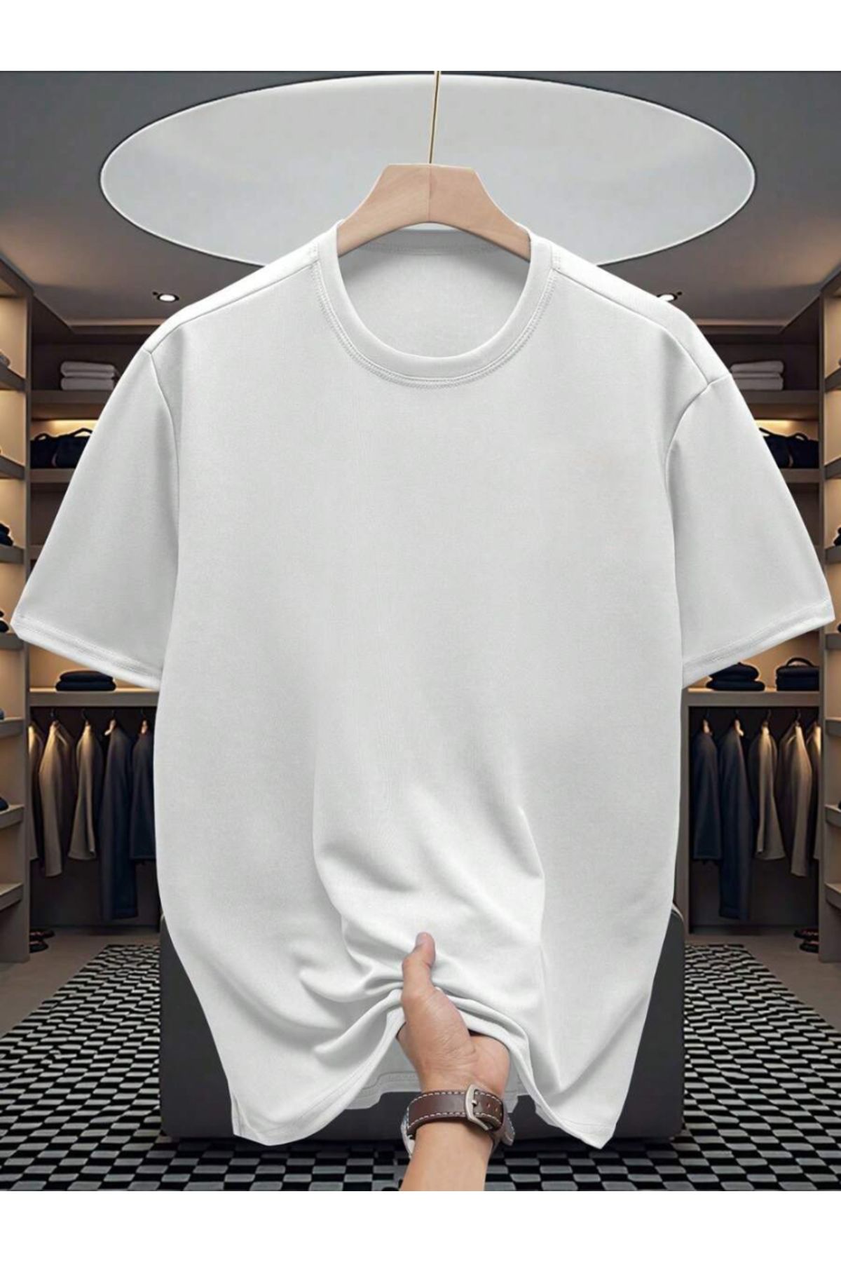 one button unisex erkek/kadın düz renk oversize bisiklet yaka t-shirt