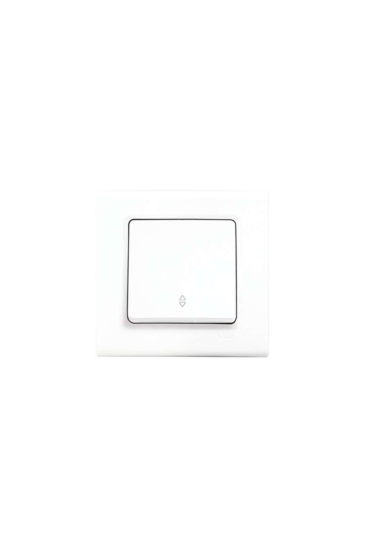 STOREMAX nffastore VİKO-91400004 LİNNERA S VAVİEN - ÇERÇEVELİ TEKLİ ANAHTAR BEYAZ Star Collectionbuy 1