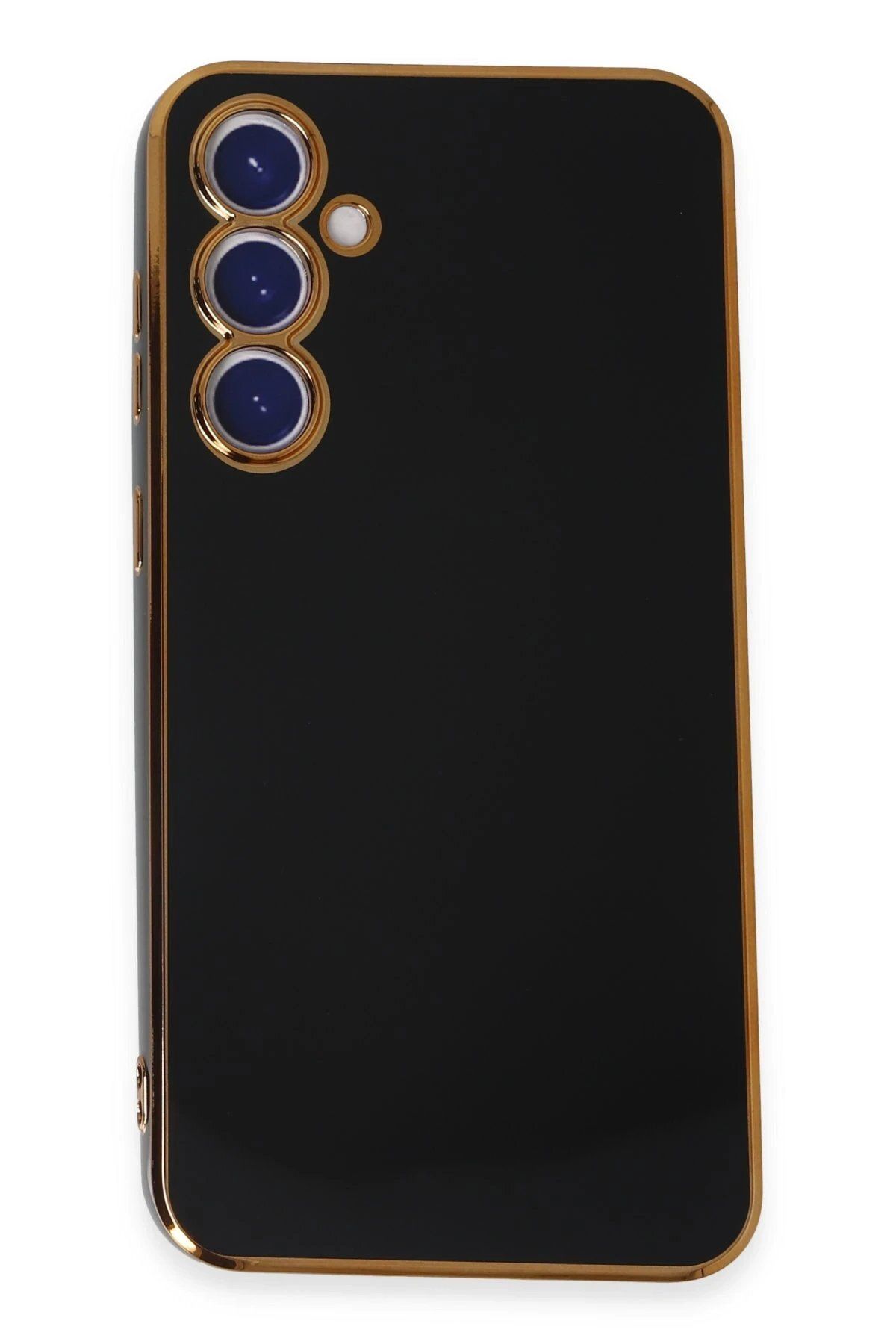 Toptan Bulurum Samsung Galaxy S23 FE Kılıf Volet Silikon - Siyah