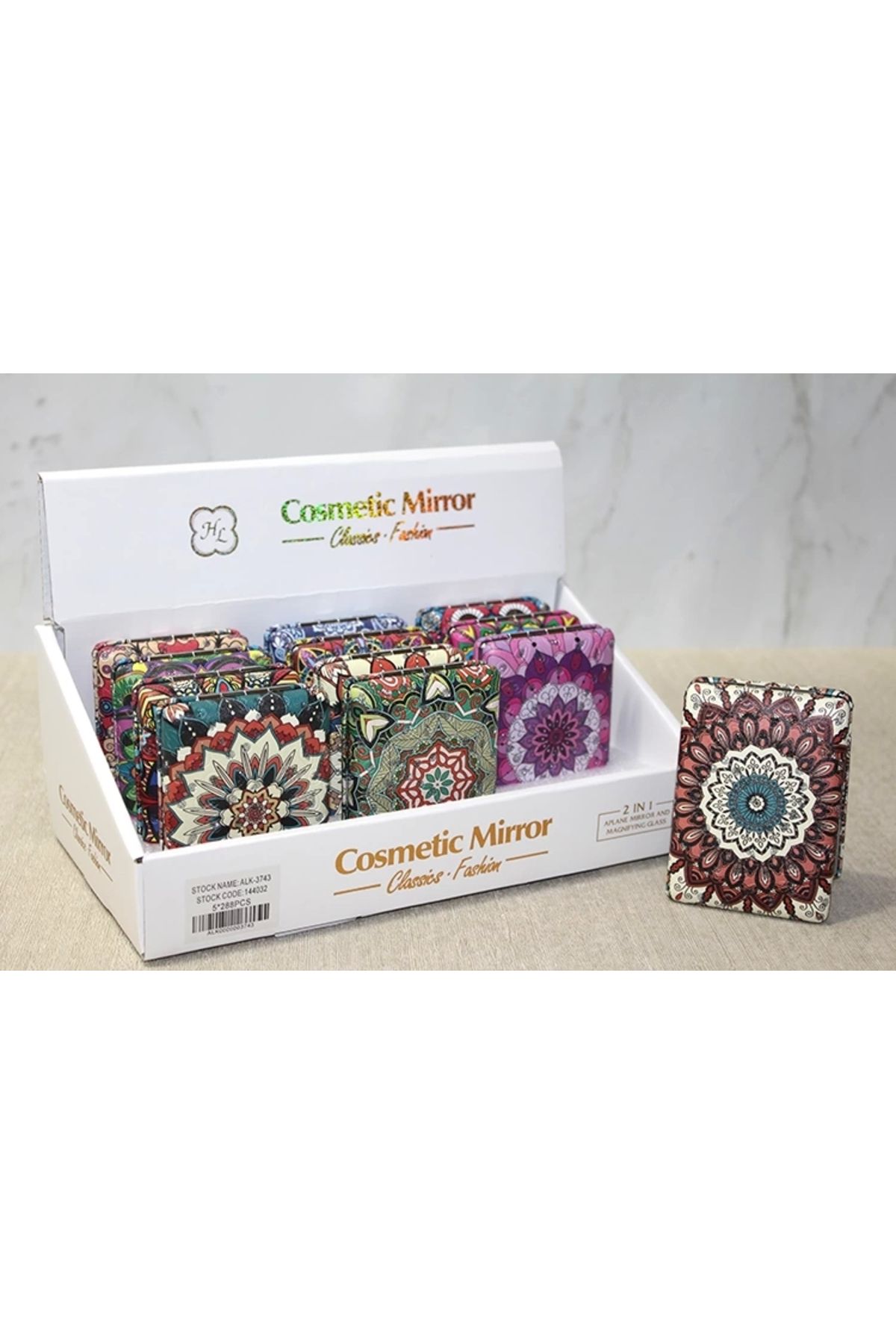 shop Taşlı El Aynası Dikdörtgen Kalın Model 4