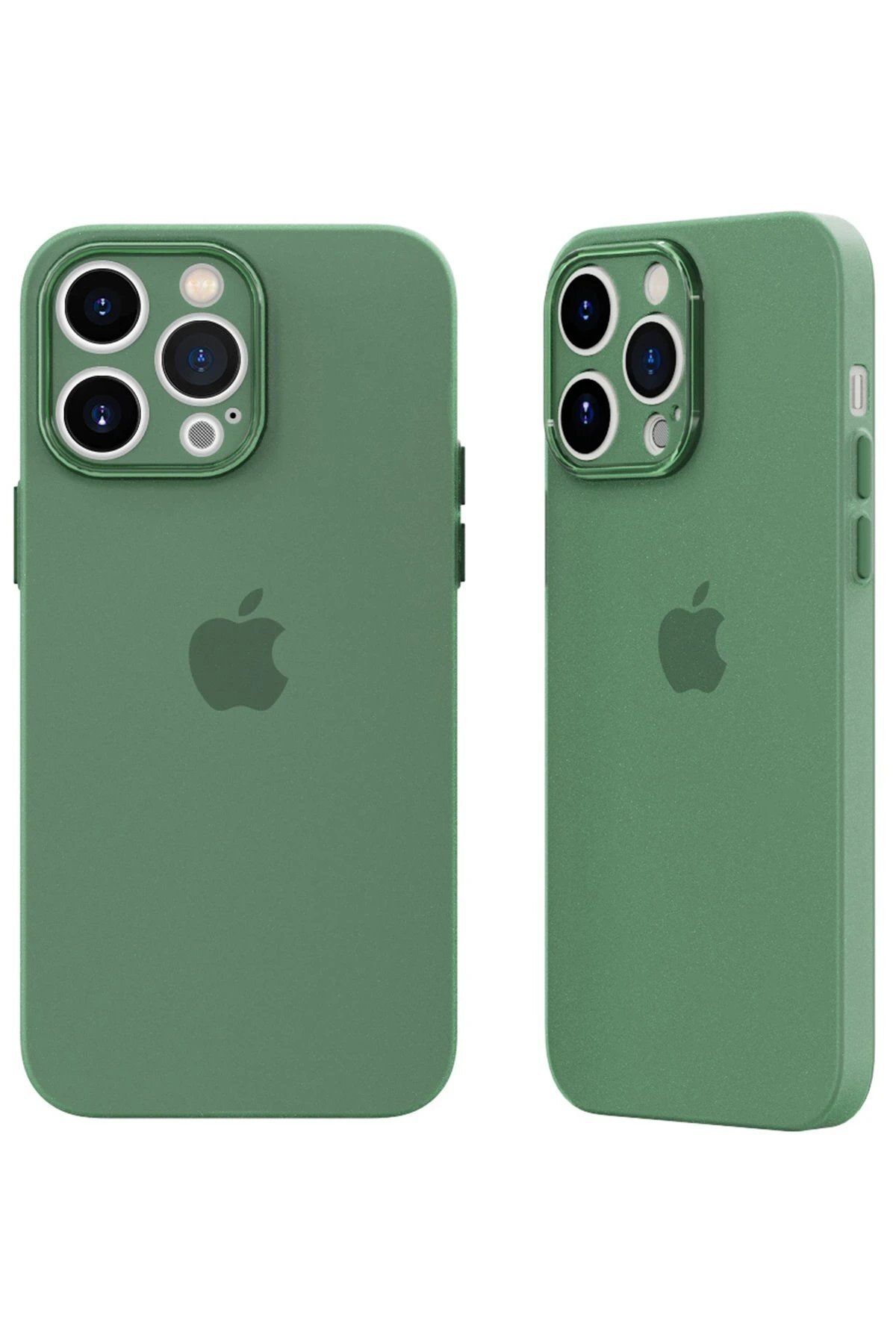 Toptan Bulurum iPhone 14 Pro Kılıf Puma Silikon - Yeşil
