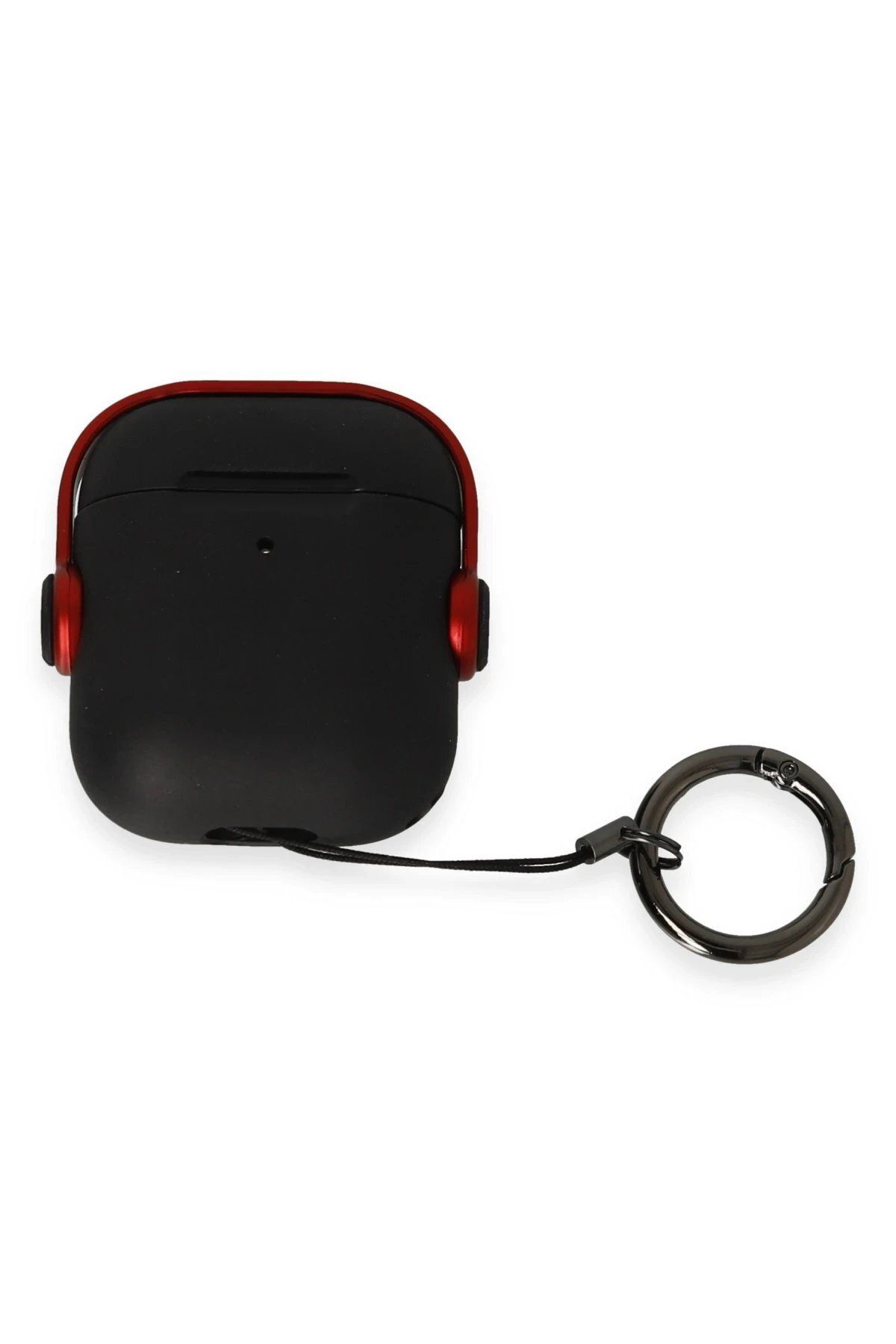 Toptan Bulurum Airpods 2 (2.nesil) Cool Kılıf - Siyah-Kırmızı