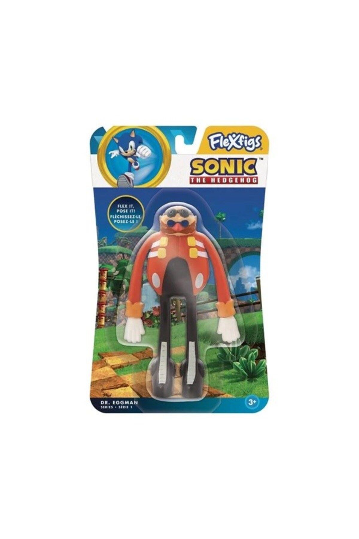 OyuncaklarÜlkesi Orijinal Flexfigs Sonic The Hedgehog Dr. Eggman Oyuncakları Figürleri 10cm