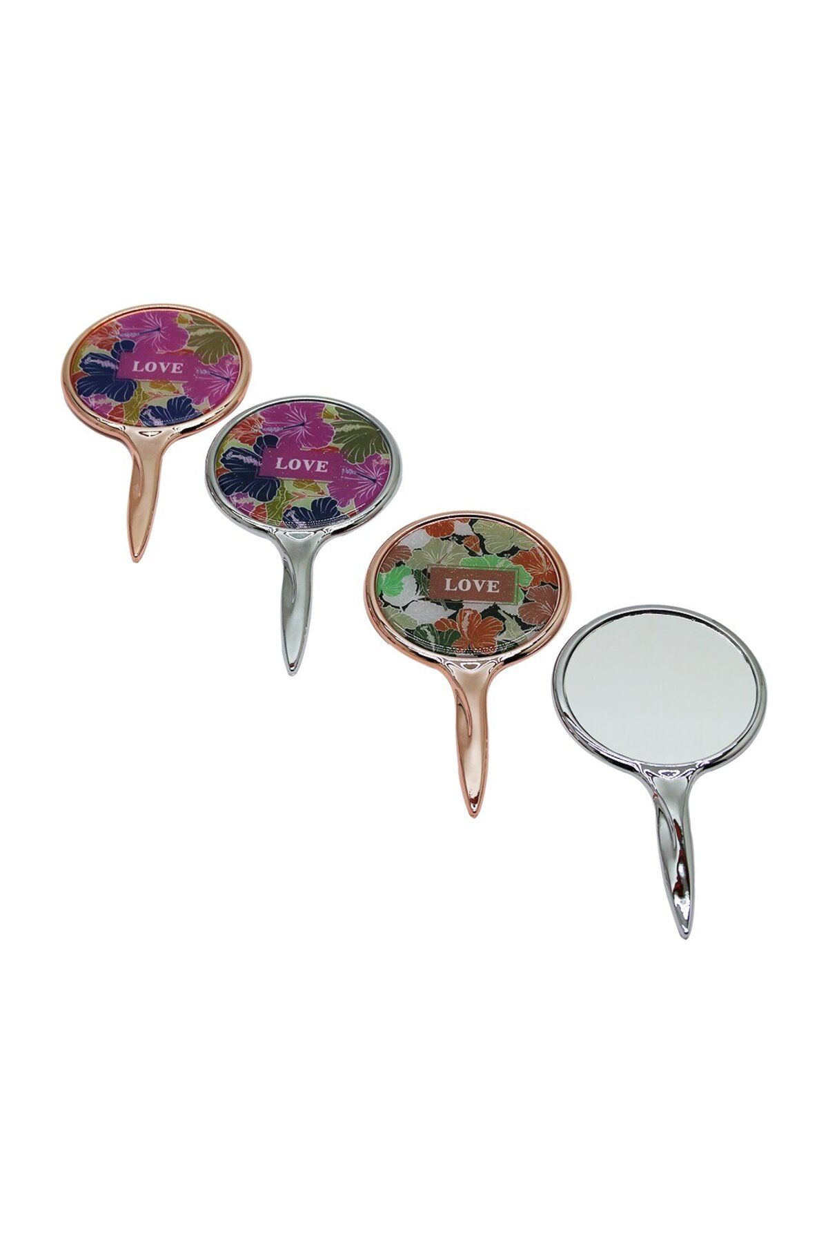 STOREMAX nffastore LOVE TEK TARAFLI TUTMALI CEP MAKYAJ AYNASI Star Collectionbuy 1051353